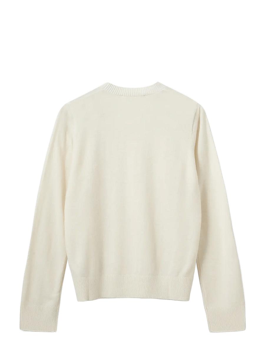 Sofie Schnoor - MINNIKSW KNIT SWEATER - sweatshirts - off white - 2