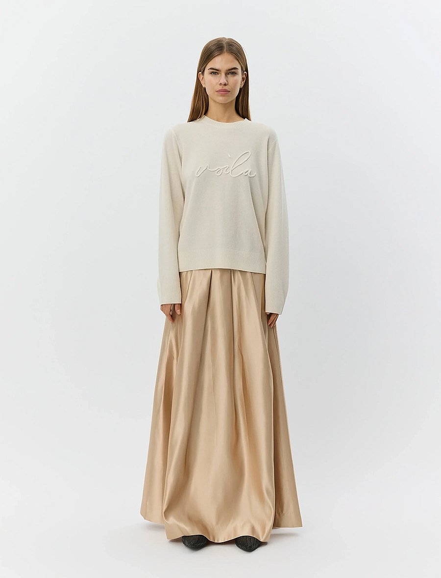 Sofie Schnoor - MINNIKSW KNIT SWEATER - sweatshirts - off white - 0