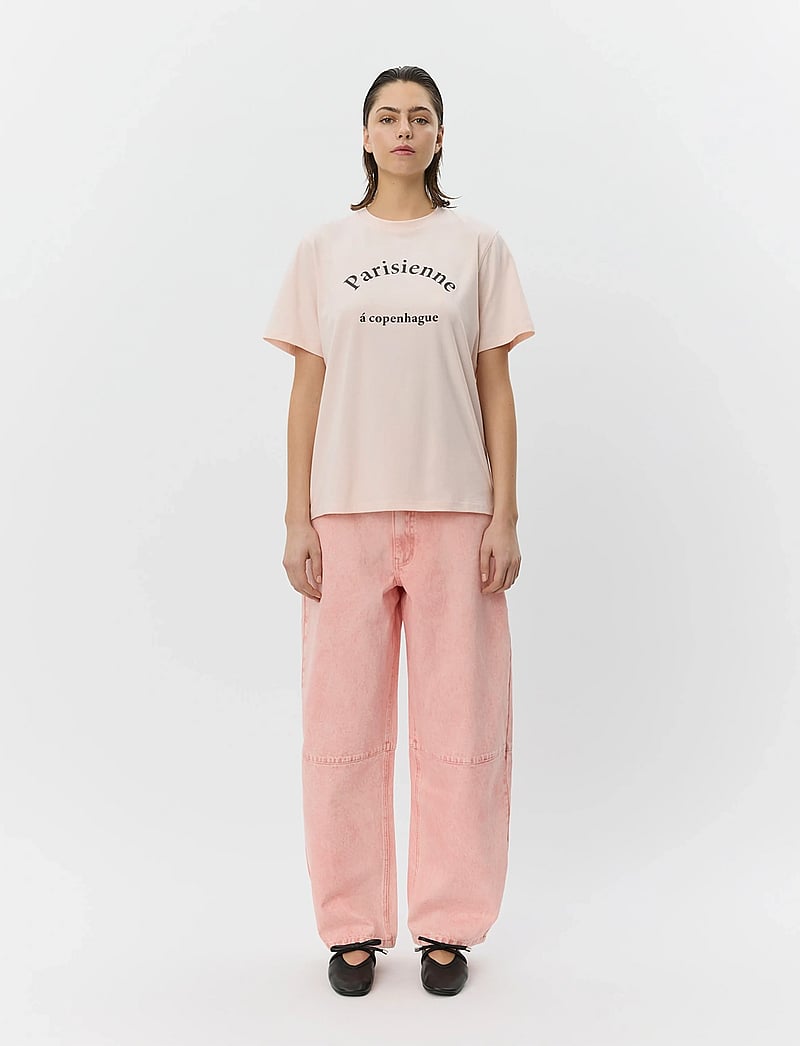 Sofie Schnoor - TRINIDADSW TAPERED JEANS - barrel jeans - light rose - 0