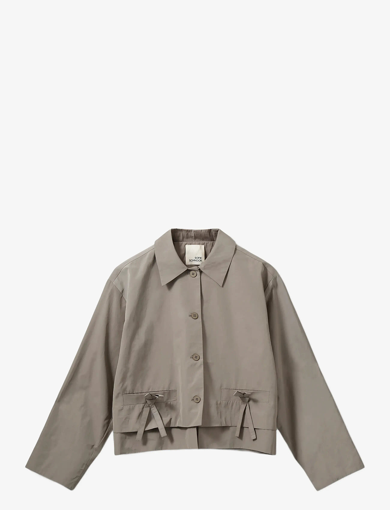 Sofie Schnoor - GEMSW SHORT JACKET - vestes de printemps - dusty green - 1