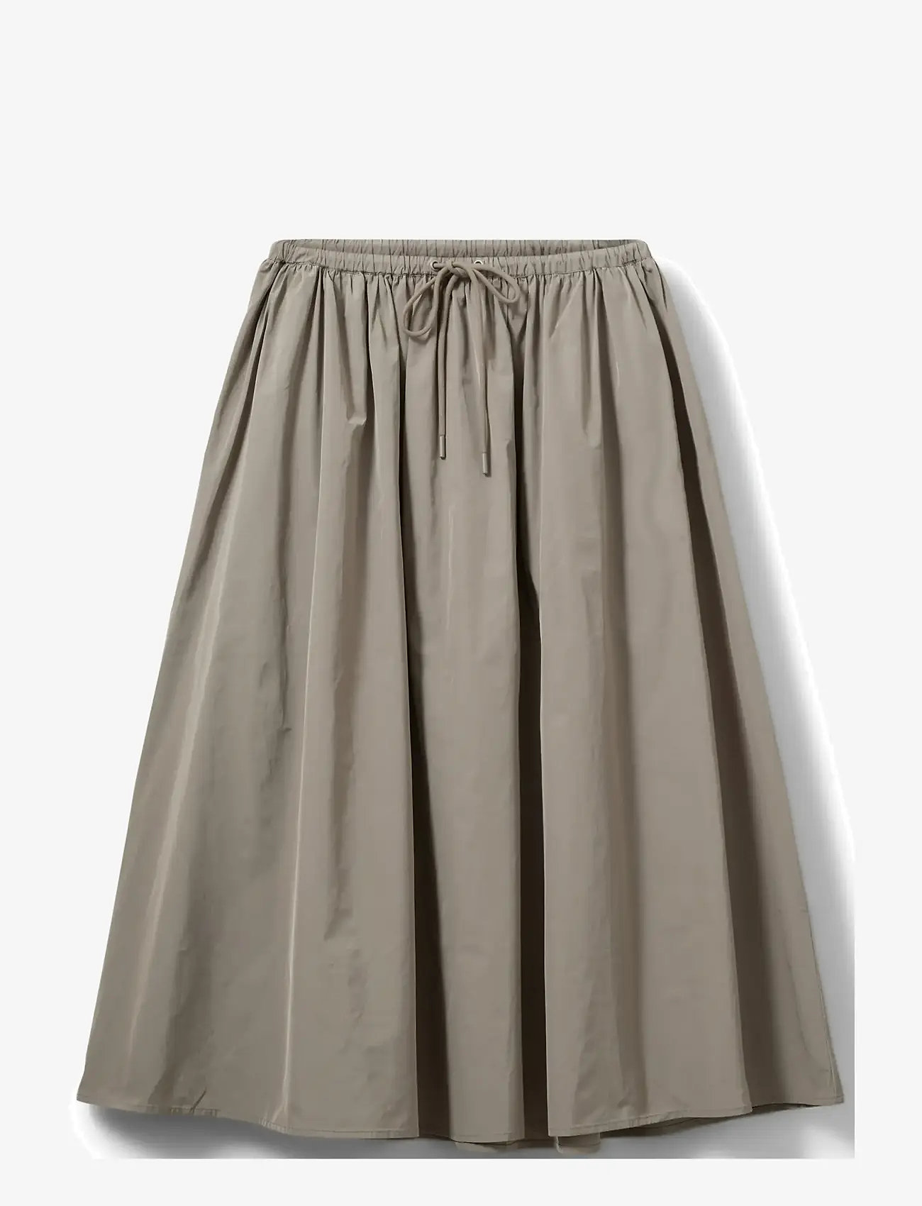 Sofie Schnoor - JUNEAUSW MIDI SKIRT - midi nederdele - dusty green - 1