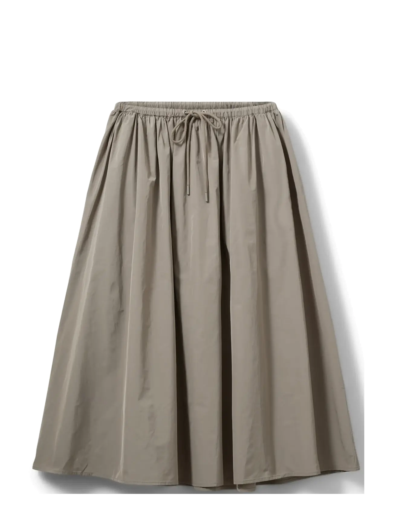 Sofie Schnoor JUNEAUSW MIDI SKIRT - Transitional Layering - DUSTY GREEN / beige