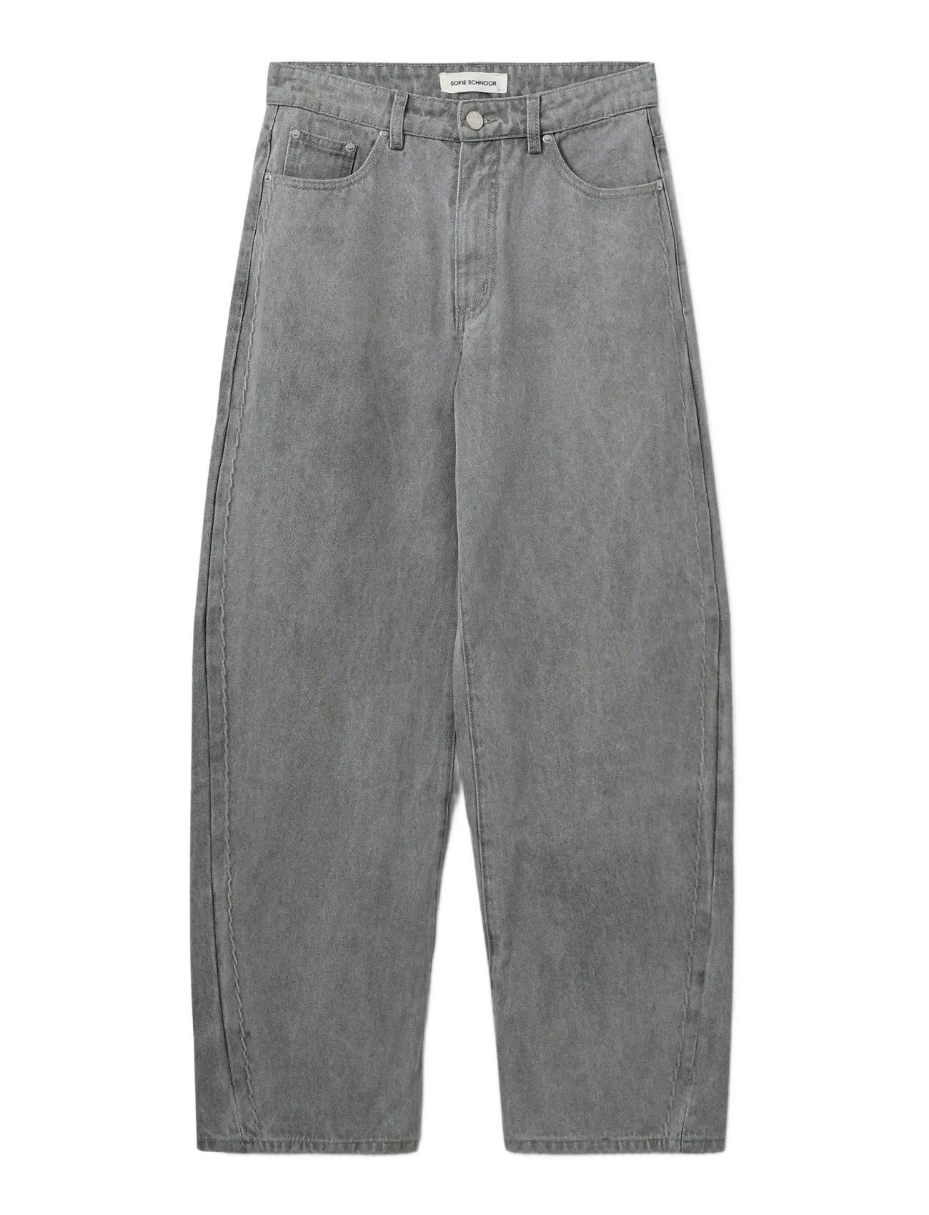 SOFIE SCHNOOR Valenciasw Tapered Jeans Grau - 34 - Damen