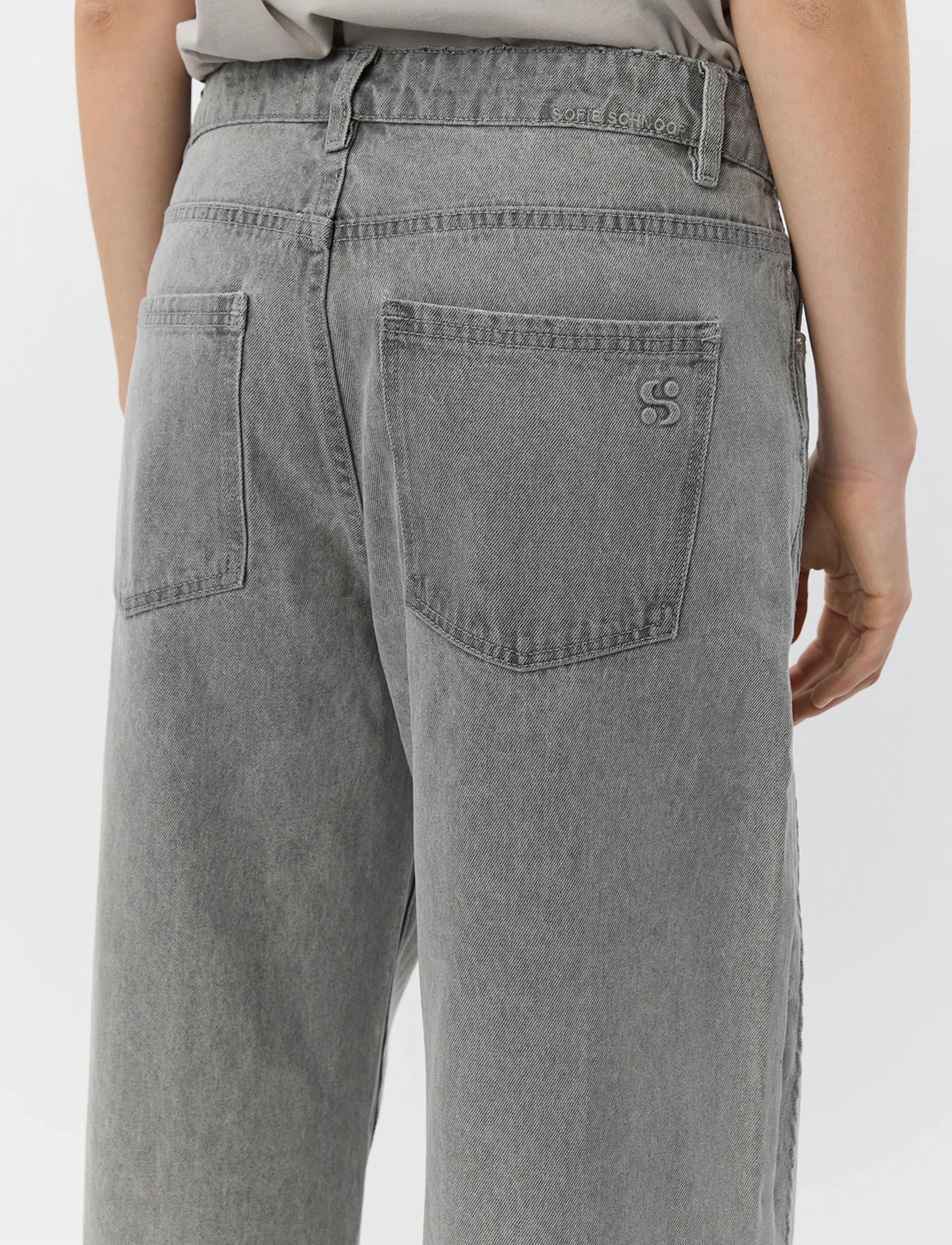 Sofie Schnoor - VALENCIASW TAPERED JEANS - schmal zulaufende jeans - stone grey - 5