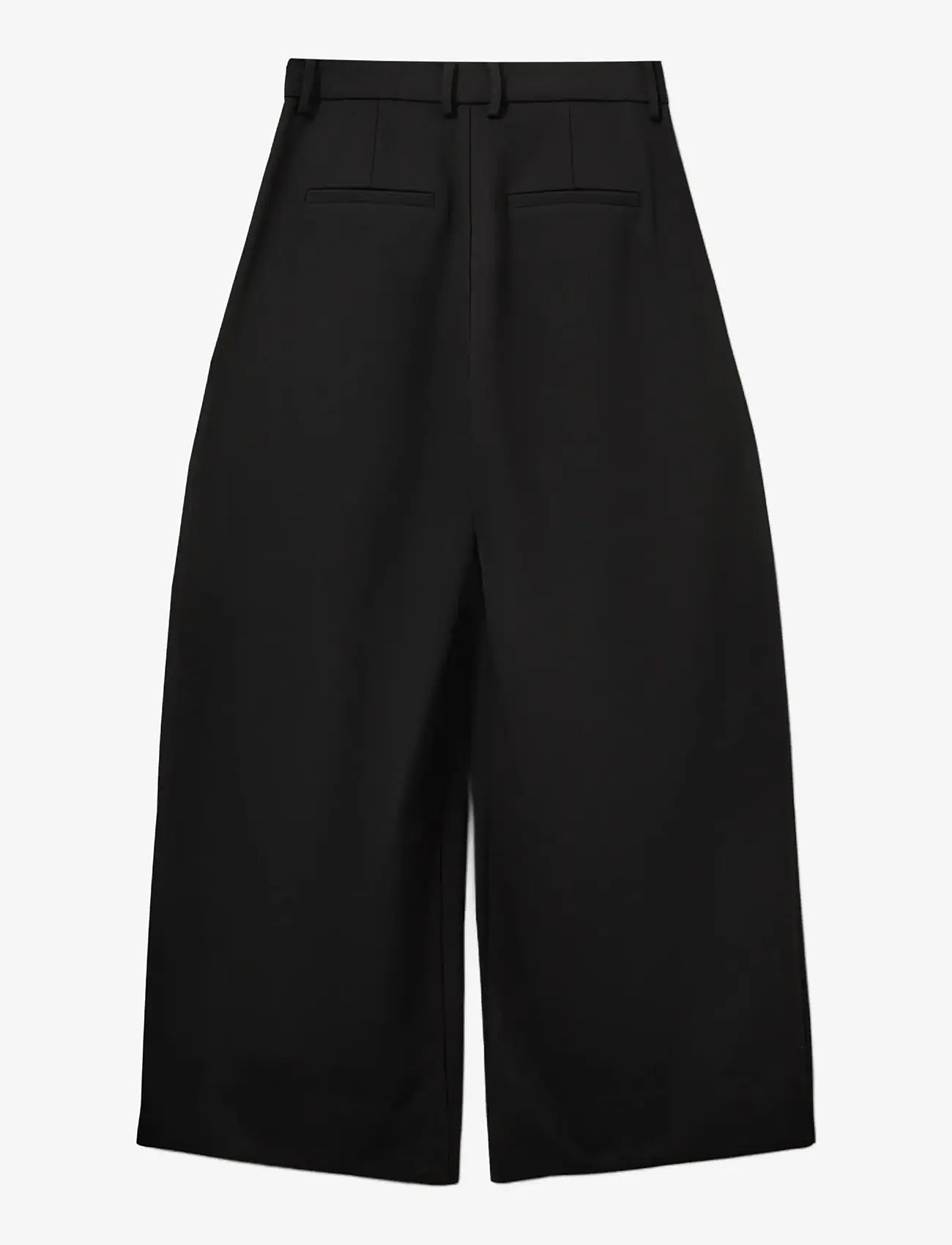 Sofie Schnoor - MODENASW COCOON SUITING TROUSERS - vida byxor - black - 2