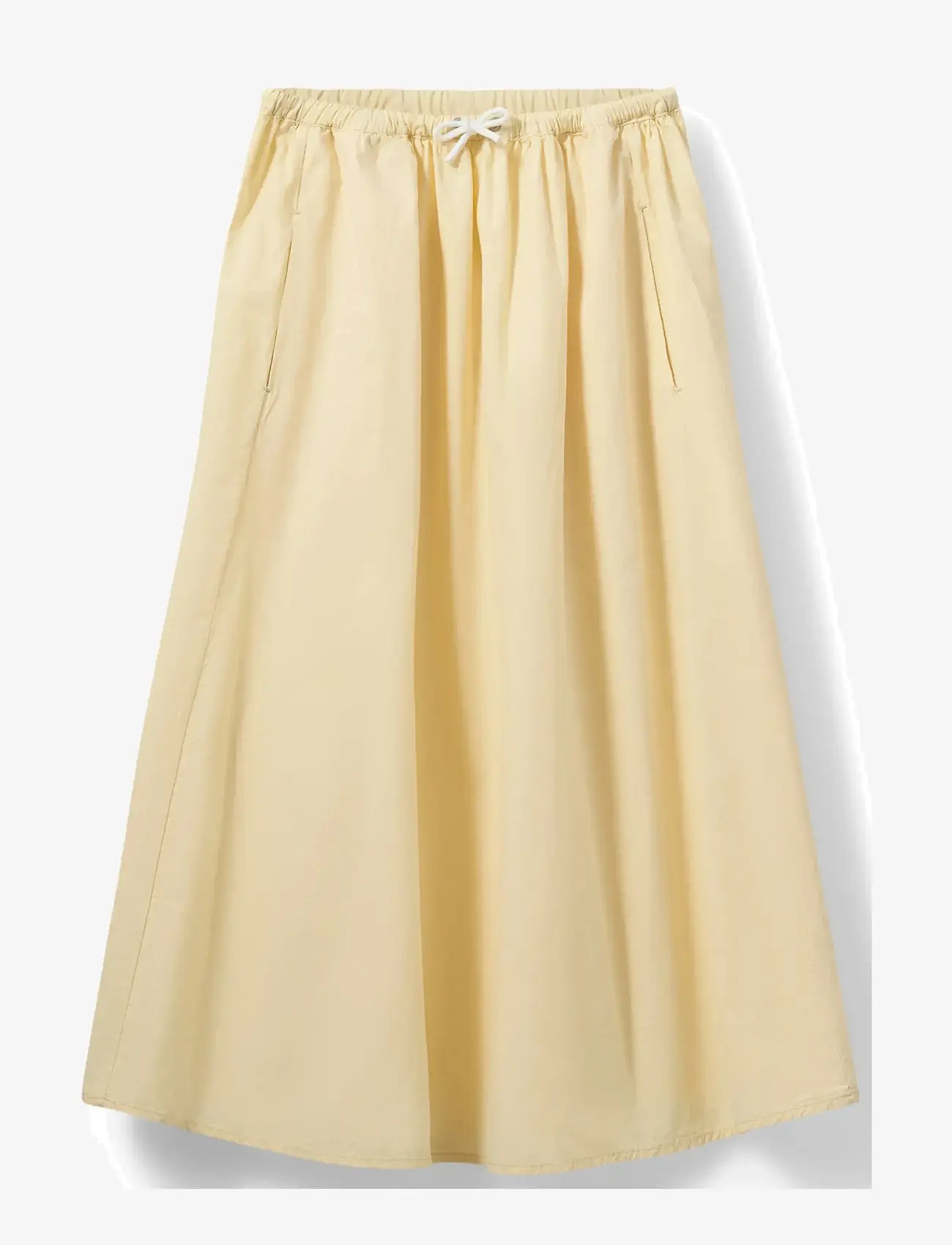 Sofie Schnoor - JUNEAUSW MIDI SKIRT - midi nederdele - light yellow - 1