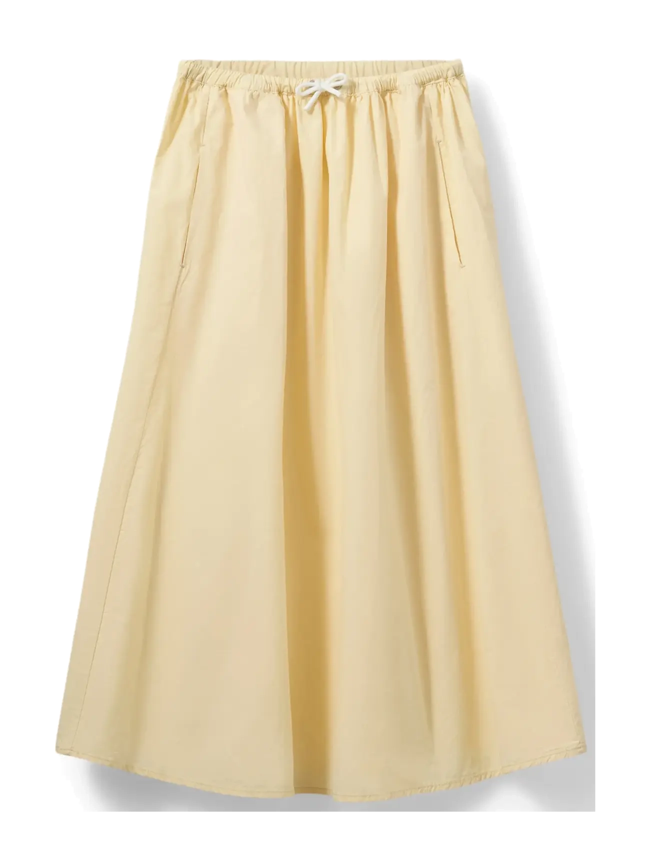 Sofie Schnoor JUNEAUSW MIDI SKIRT - Nederdele - LIGHT YELLOW / yellow