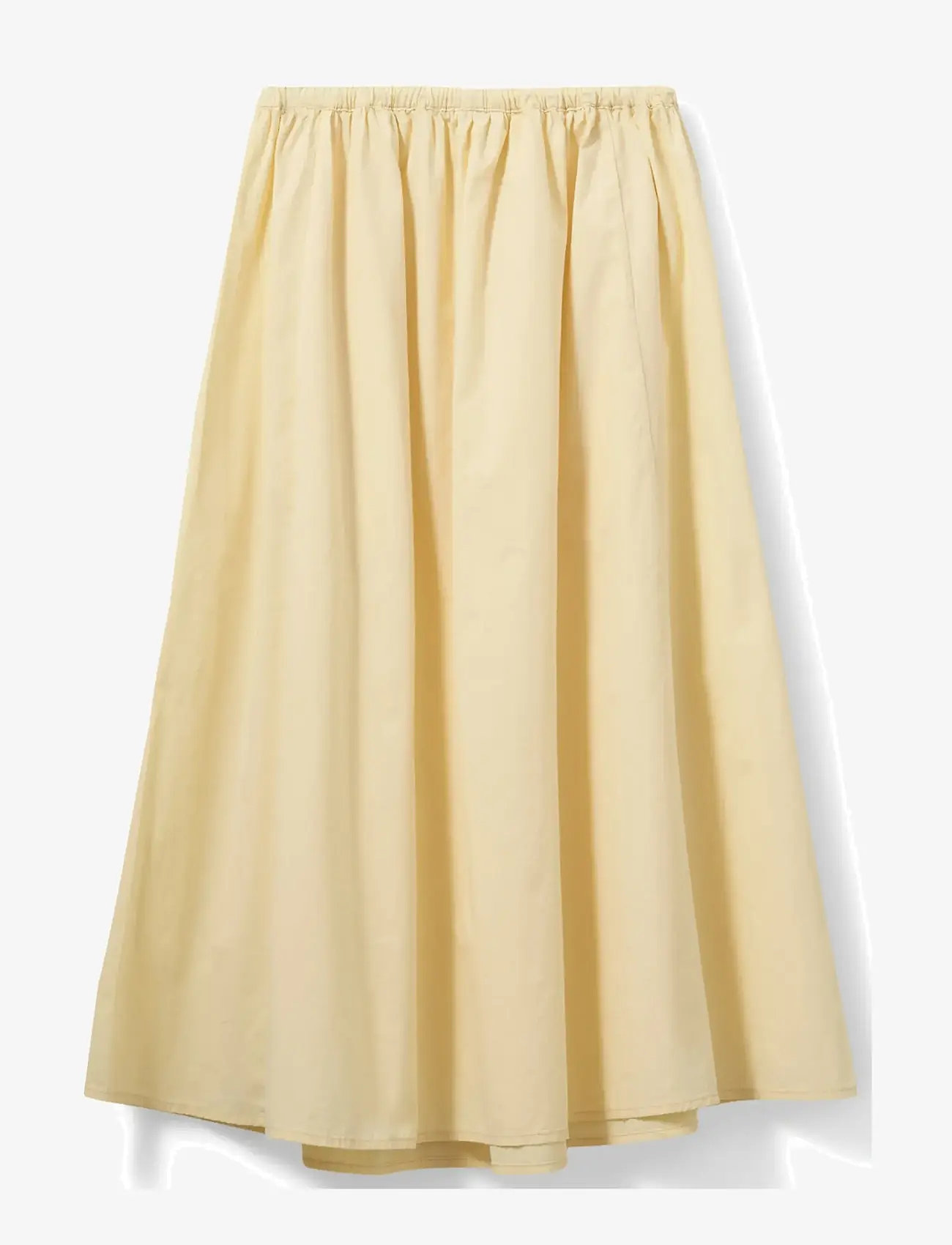 Sofie Schnoor - JUNEAUSW MIDI SKIRT - midi nederdele - light yellow - 2