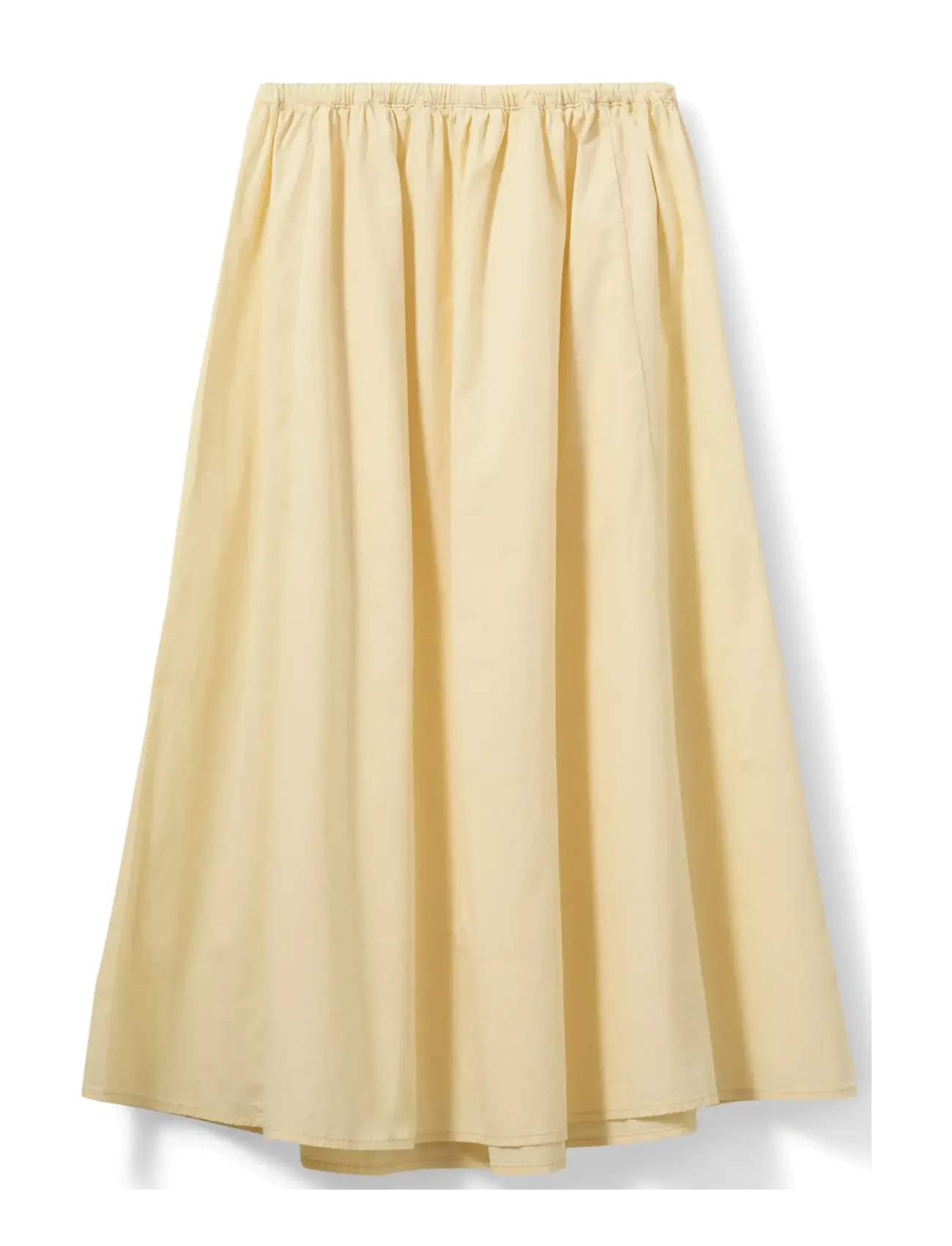 Sofie Schnoor - JUNEAUSW MIDI SKIRT - midi kjolar - light yellow - 2