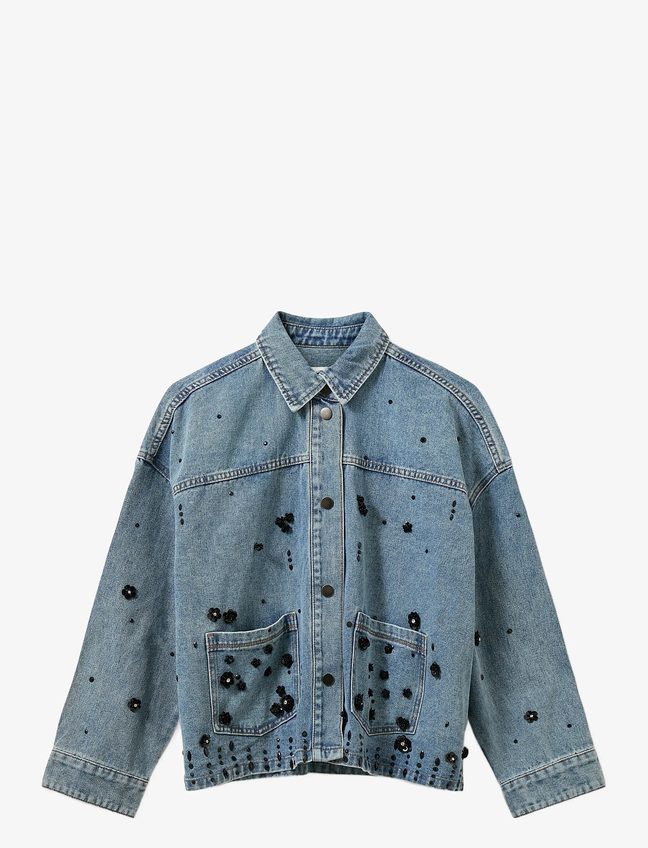 Sofie Schnoor - AMAYASW BOXY DENIM JACKET - kevadjoped - denim blue - 1
