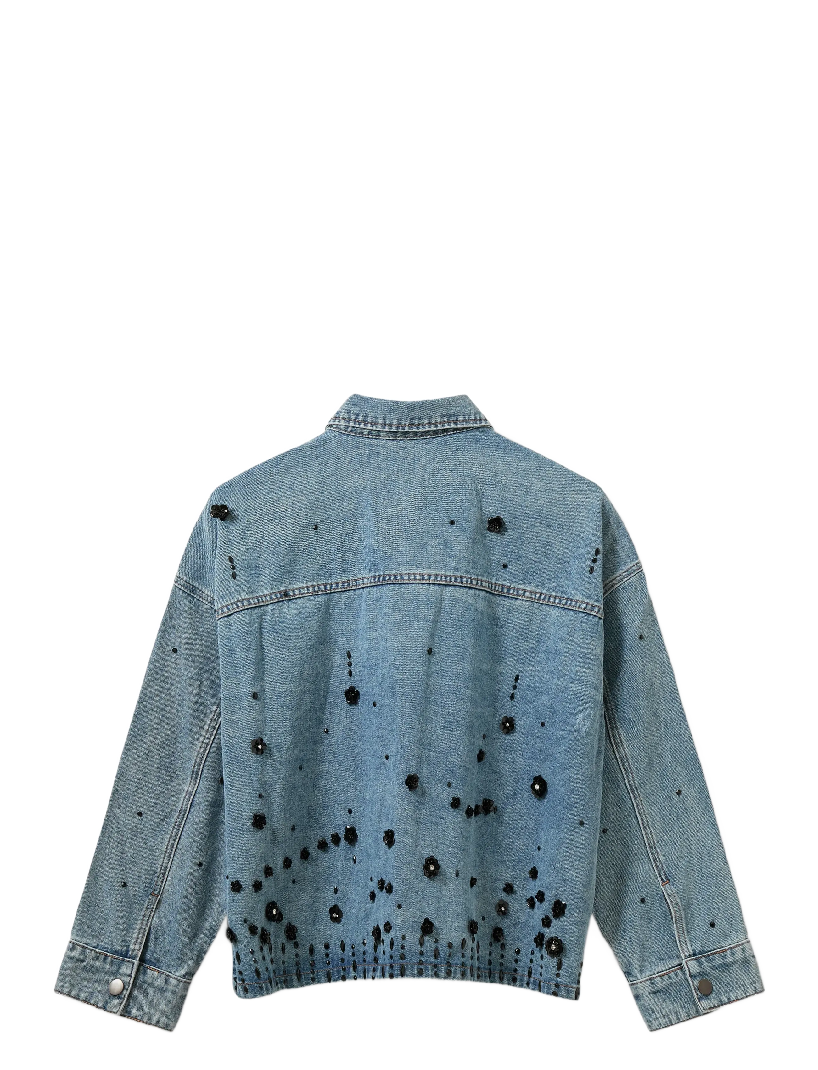 Sofie Schnoor - AMAYASW BOXY DENIM JACKET - frühlingsjacken - denim blue - 2
