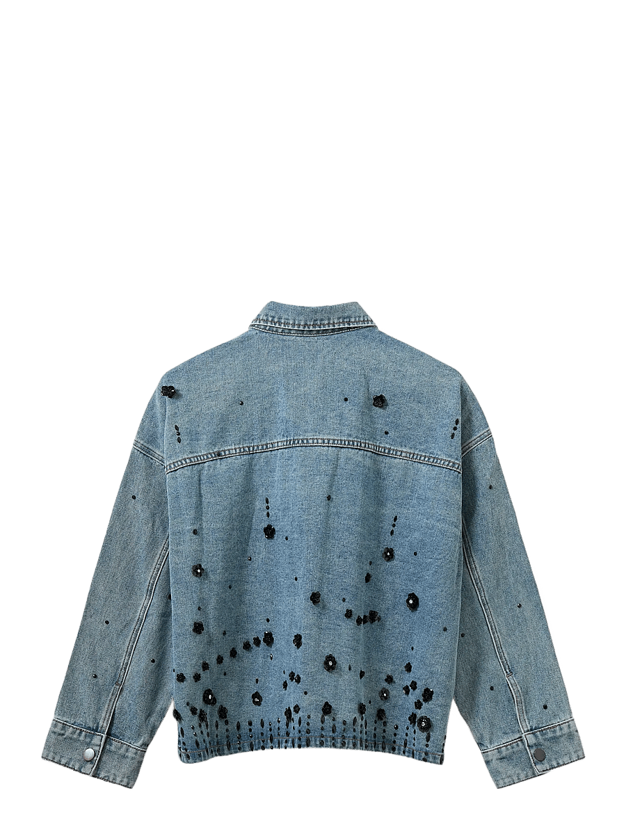 Sofie Schnoor - AMAYASW BOXY DENIM JACKET - kurtki dżinsowe - denim blue - 2