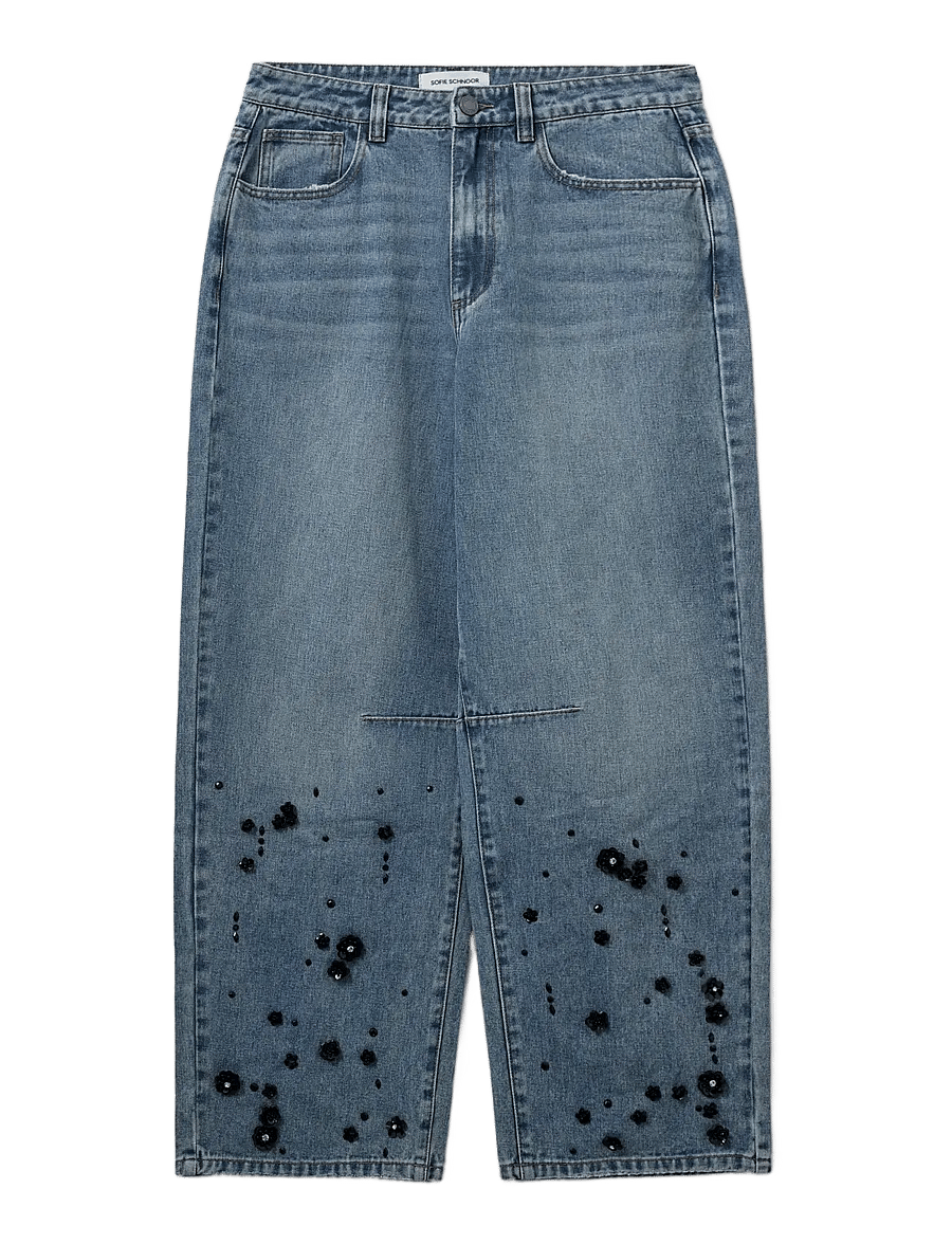 Sofie Schnoor - HAVANASW BARREL JEANS - barrel jeans - denim blue - 1