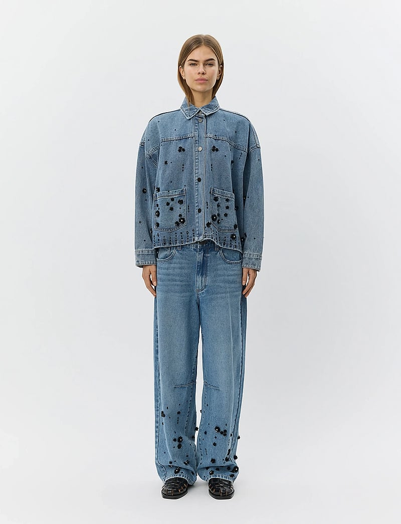 Sofie Schnoor - HAVANASW BARREL JEANS - barrel jeans - denim blue - 0