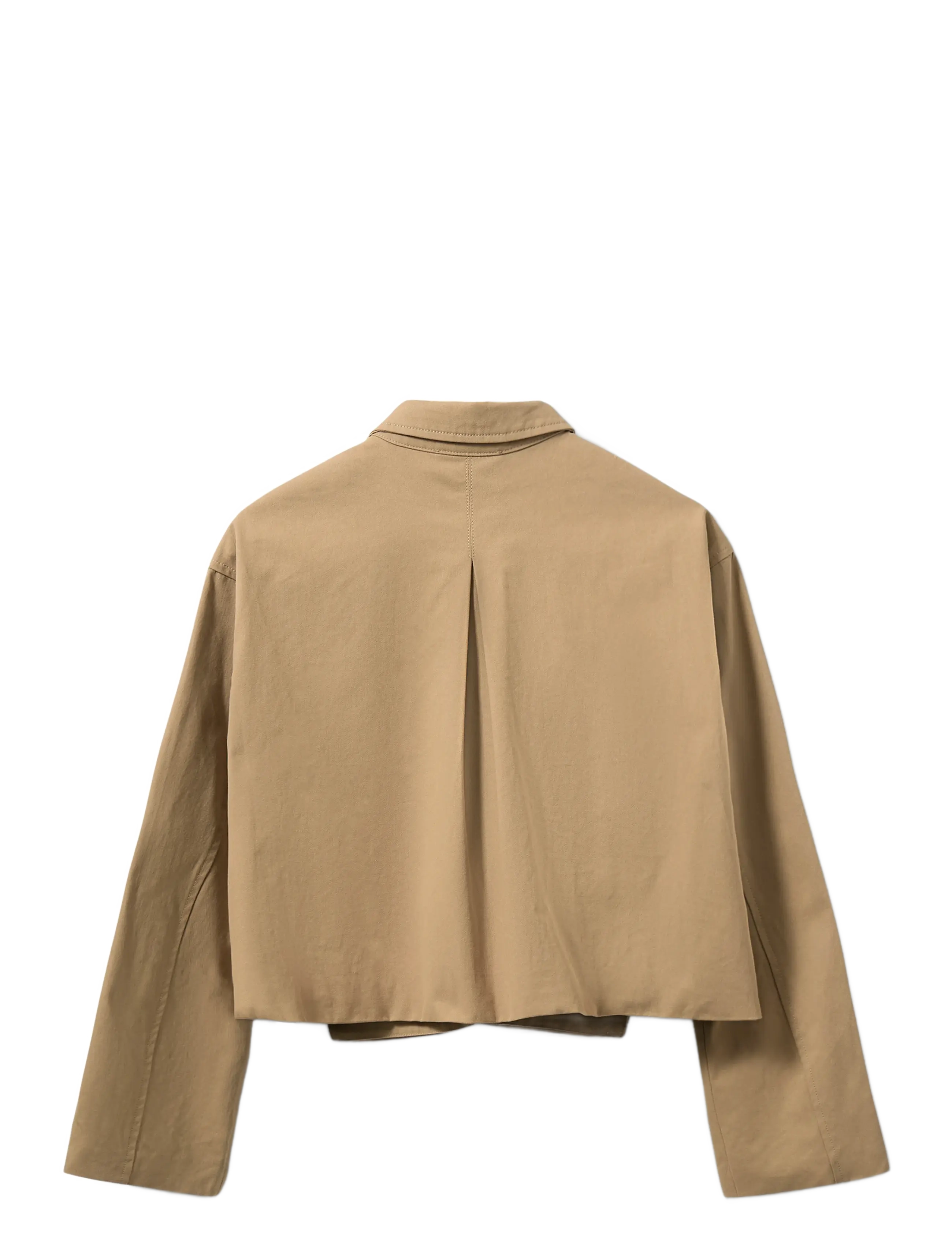 Sofie Schnoor - LARKSW SHORT SHIRT JACKET - yttertøy - camel - 2