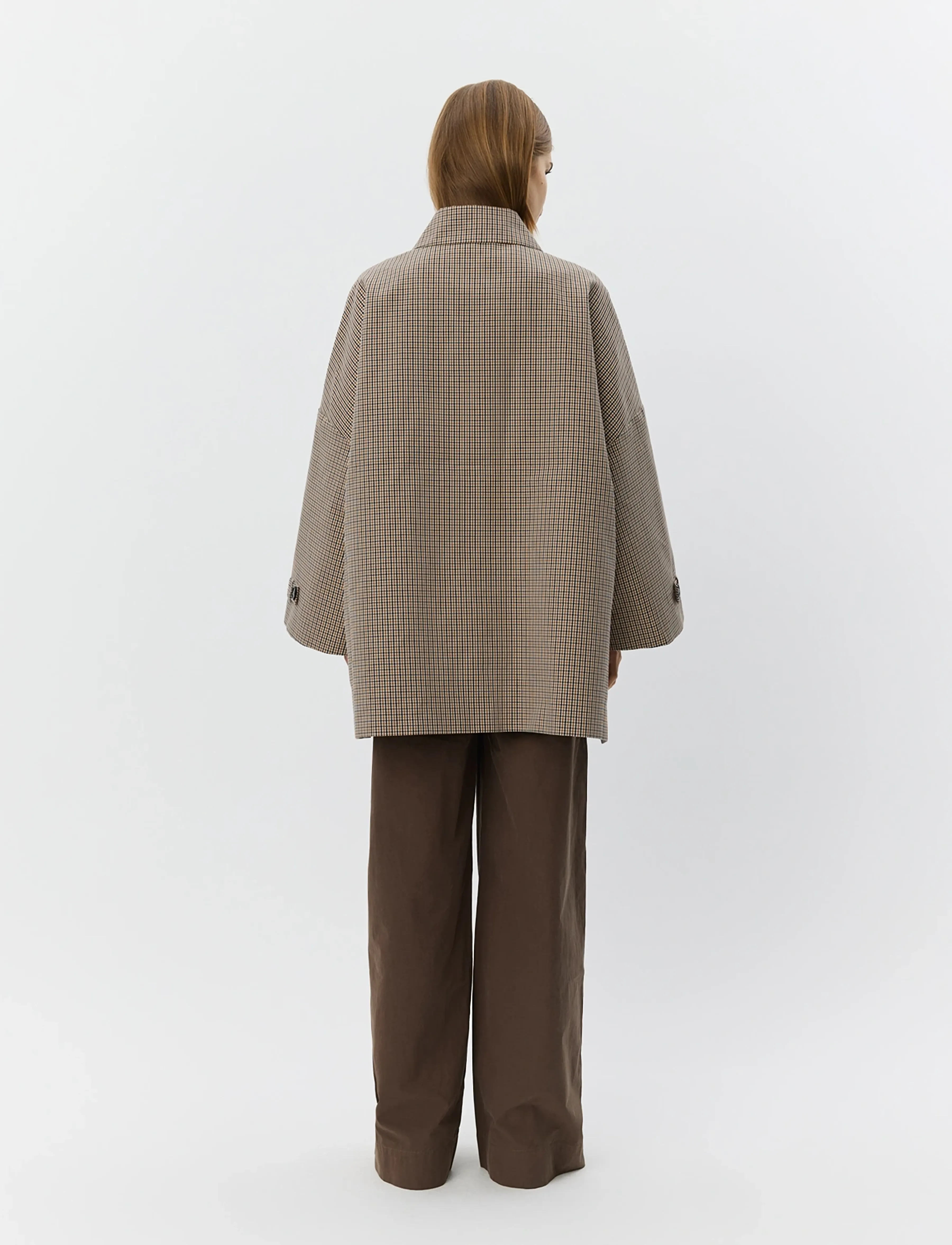 Sofie Schnoor Selinasw Oversize Check Jacket kavajer & blazers dam – bild 5