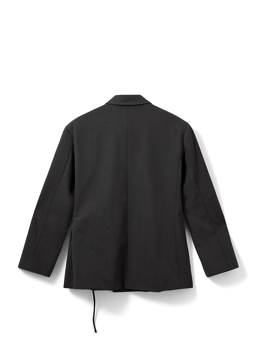 Sofie Schnoor - SUSSIESW TIE STRING BLAZER - blazere med bælte - dark grey - 2