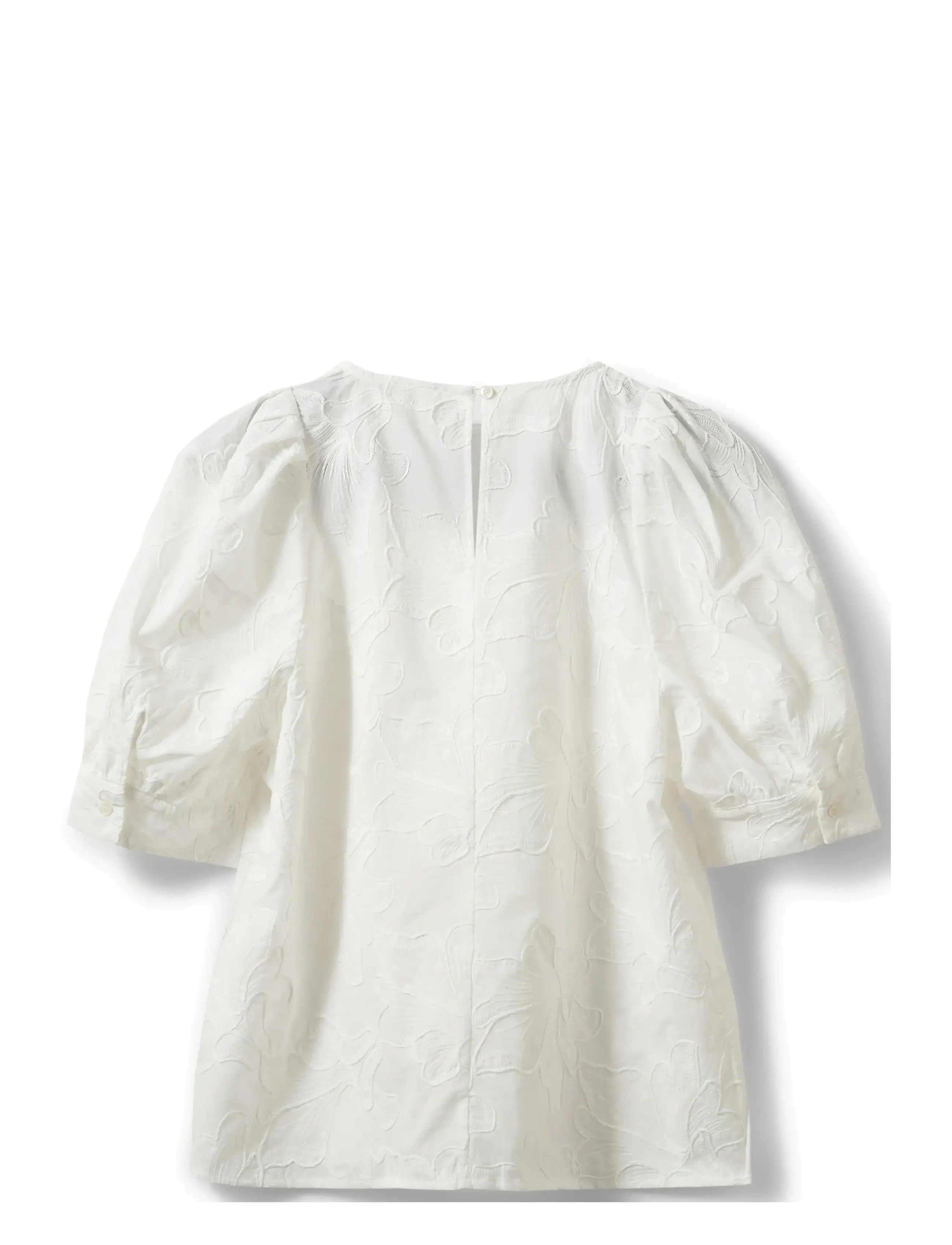 Sofie Schnoor - AHLIASW PUFF SLEEVE BLOUSE - bluzki z krótkim rękawem - white - 2