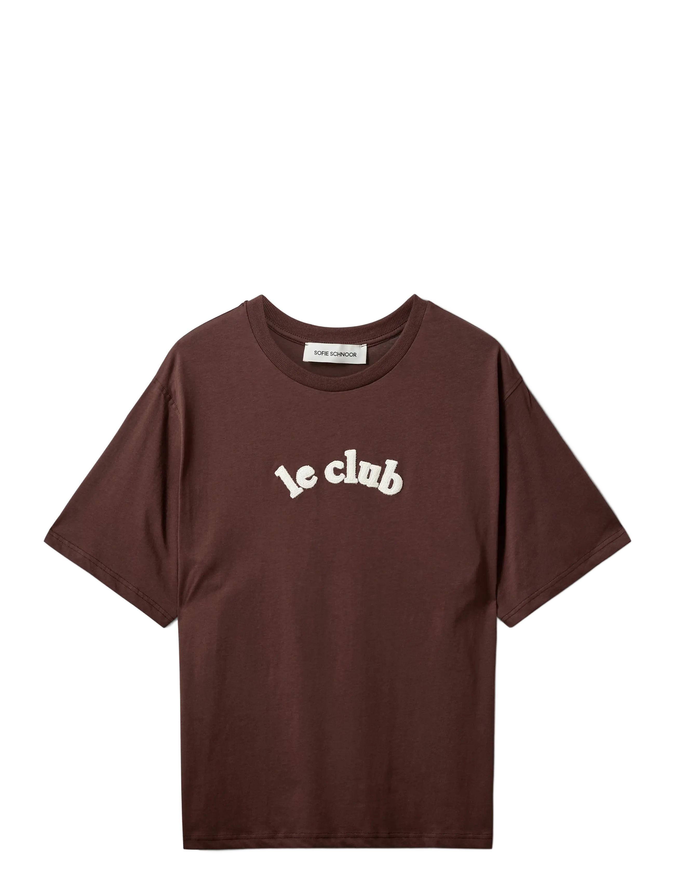 Sofie Schnoor MAESW OVERSIZE T-SHIRT - Alles anzeigen - DARK BROWN / brown