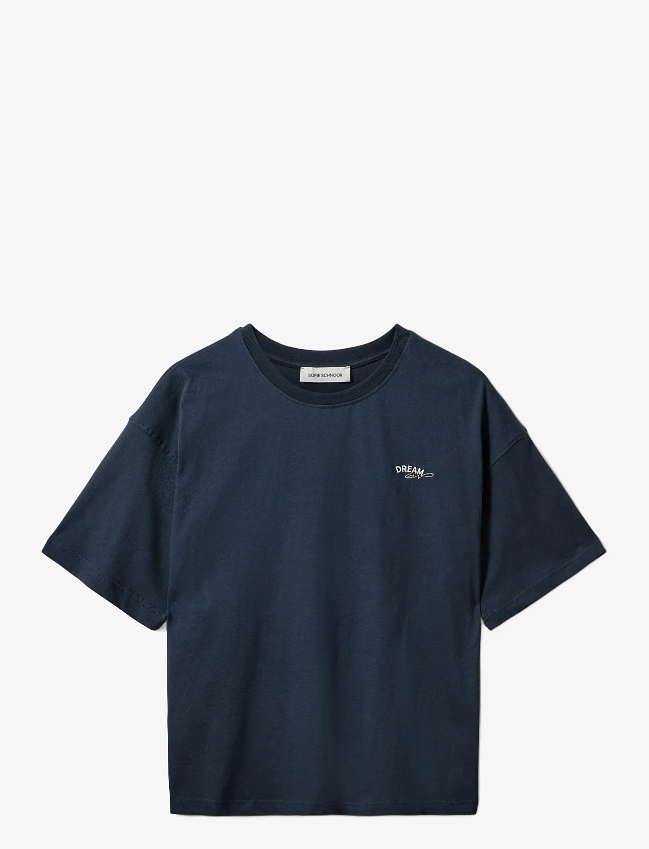Sofie Schnoor - VERASW BOXY T-SHIRT - t-shirts - navy blue - 1