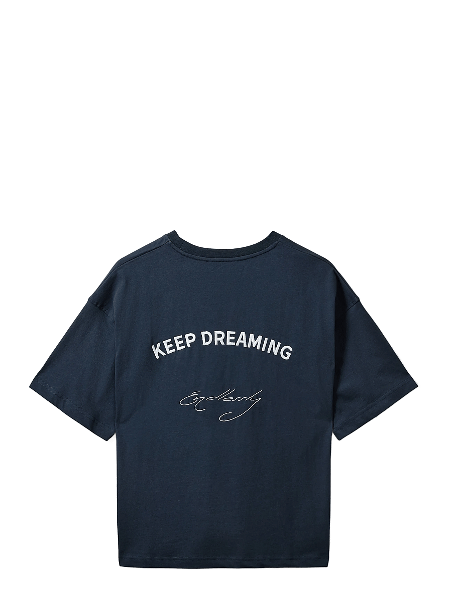 Sofie Schnoor - VERASW BOXY T-SHIRT - t-shirts - navy blue - 2