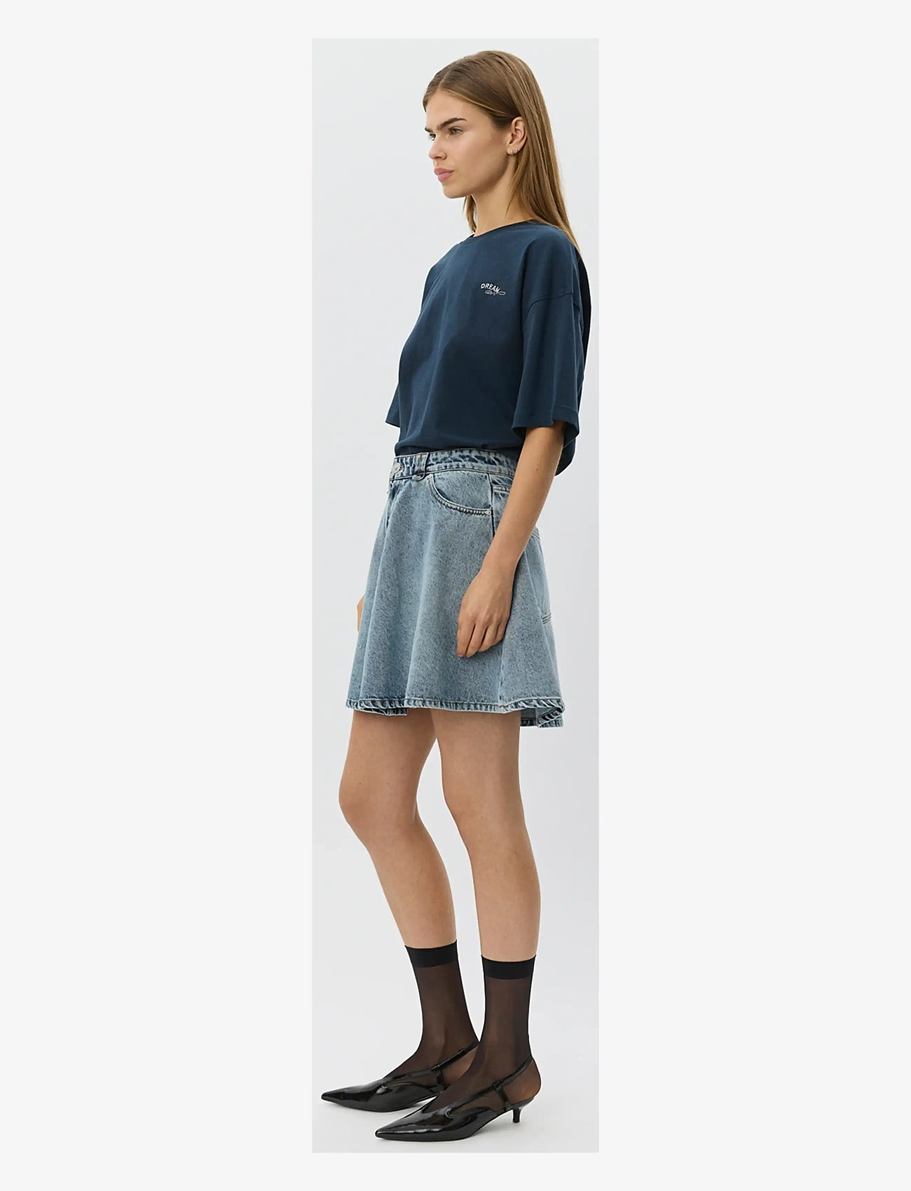 Sofie Schnoor - VERASW BOXY T-SHIRT - t-shirts - navy blue - 3
