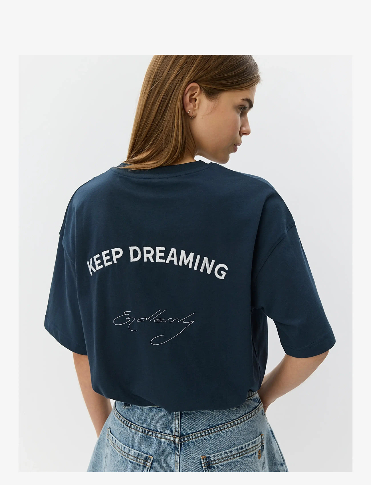 Sofie Schnoor - VERASW BOXY T-SHIRT - t-shirts - navy blue - 5