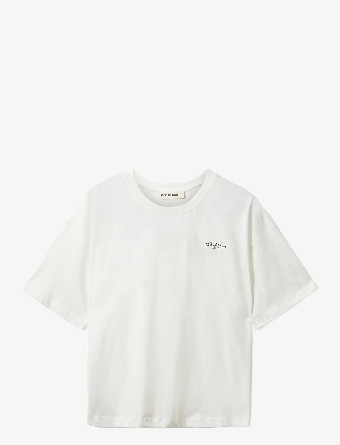 Sofie Schnoor - VERASW BOXY T-SHIRT - t-shirts - snow white - 1