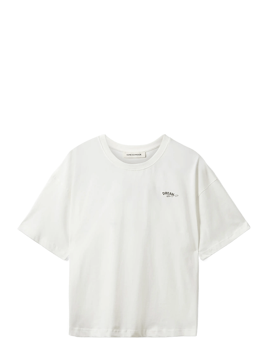 Sofie Schnoor - VERASW BOXY T-SHIRT - t-paidat - snow white - 1