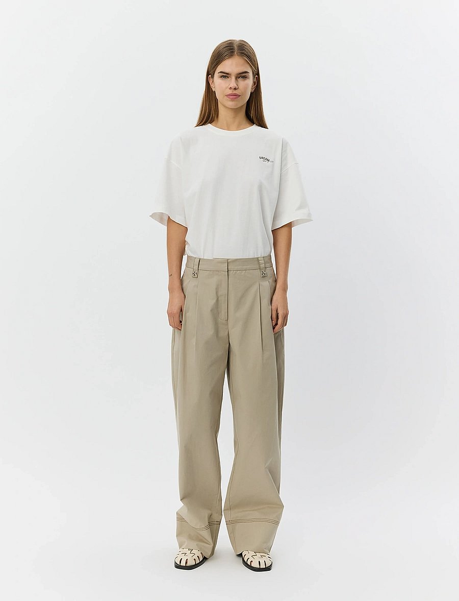 Sofie Schnoor - VERASW BOXY T-SHIRT - t-paidat - snow white - 0