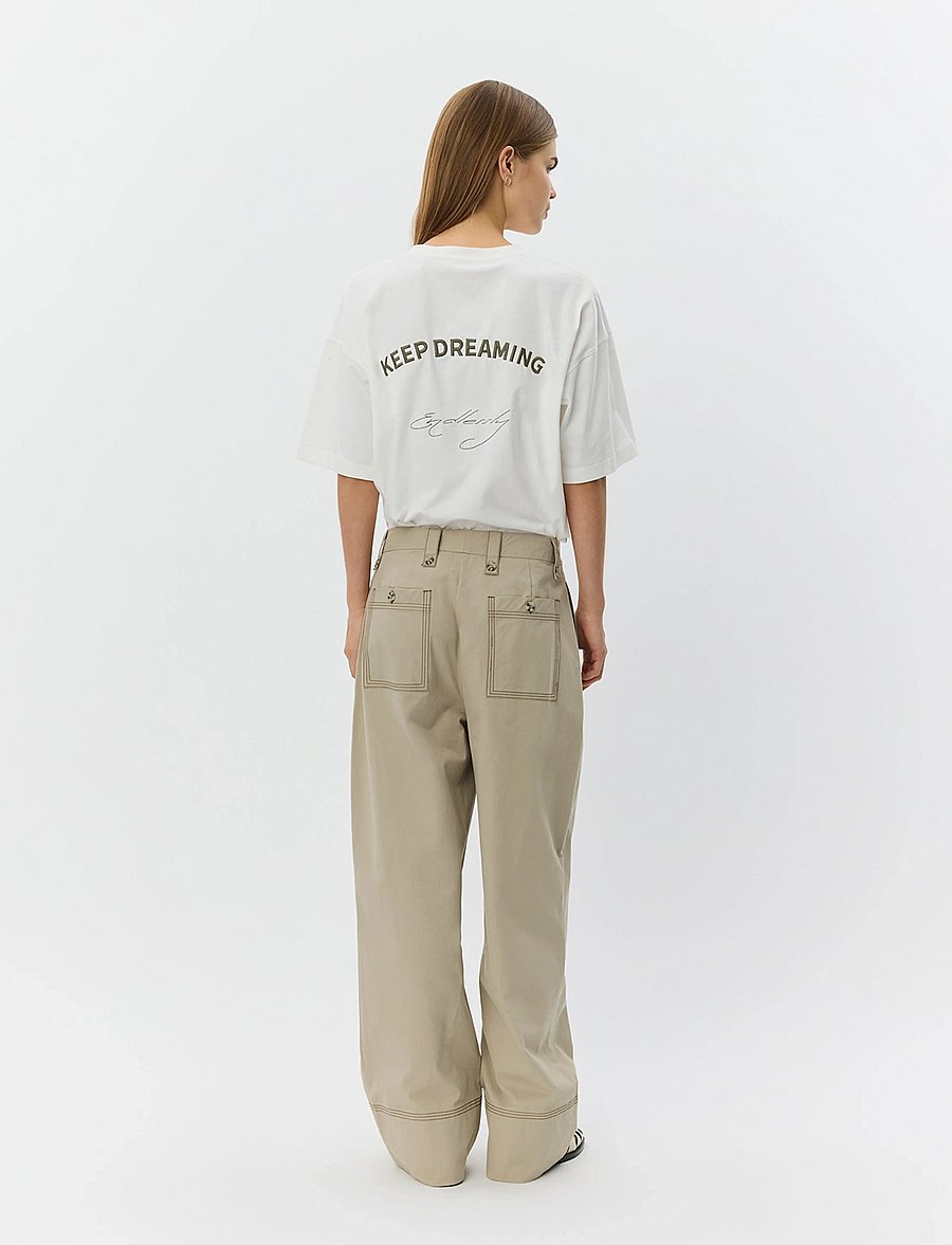 Sofie Schnoor - VERASW BOXY T-SHIRT - t-paidat - snow white - 4