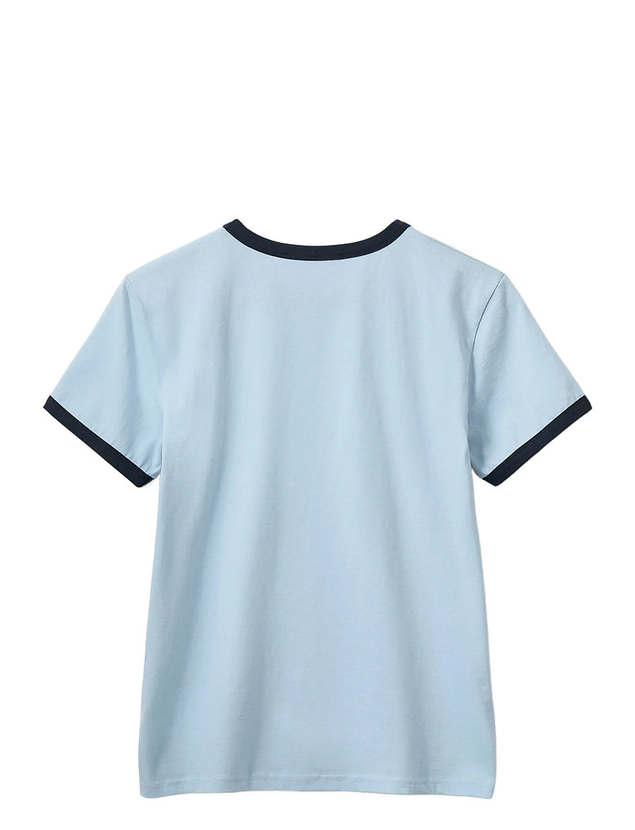 Sofie Schnoor - MAGGIESW CONTRAST TRIM T-SHIRT - t-shirts - blue - 2