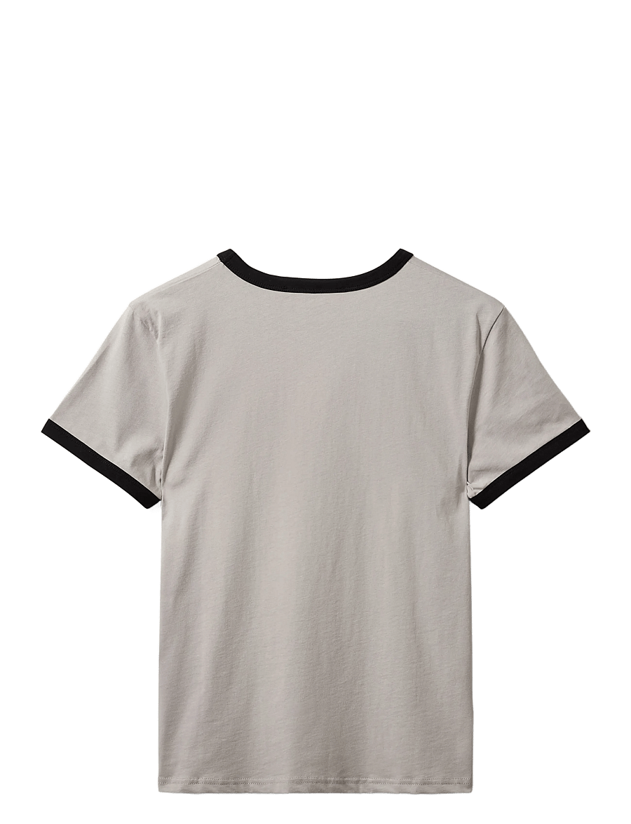 Sofie Schnoor - MAGGIESW CONTRAST TRIM T-SHIRT - t-shirts - dark grey - 2