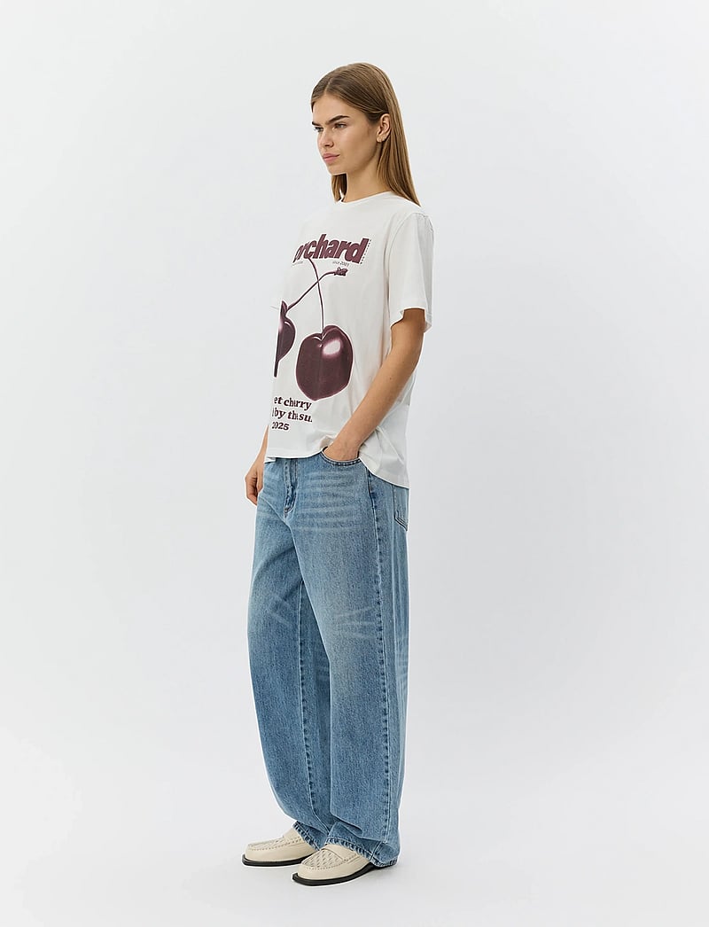 Sofie Schnoor - ZENASW PRINTED T-SHIRT - t-skjorter - snow white - 3