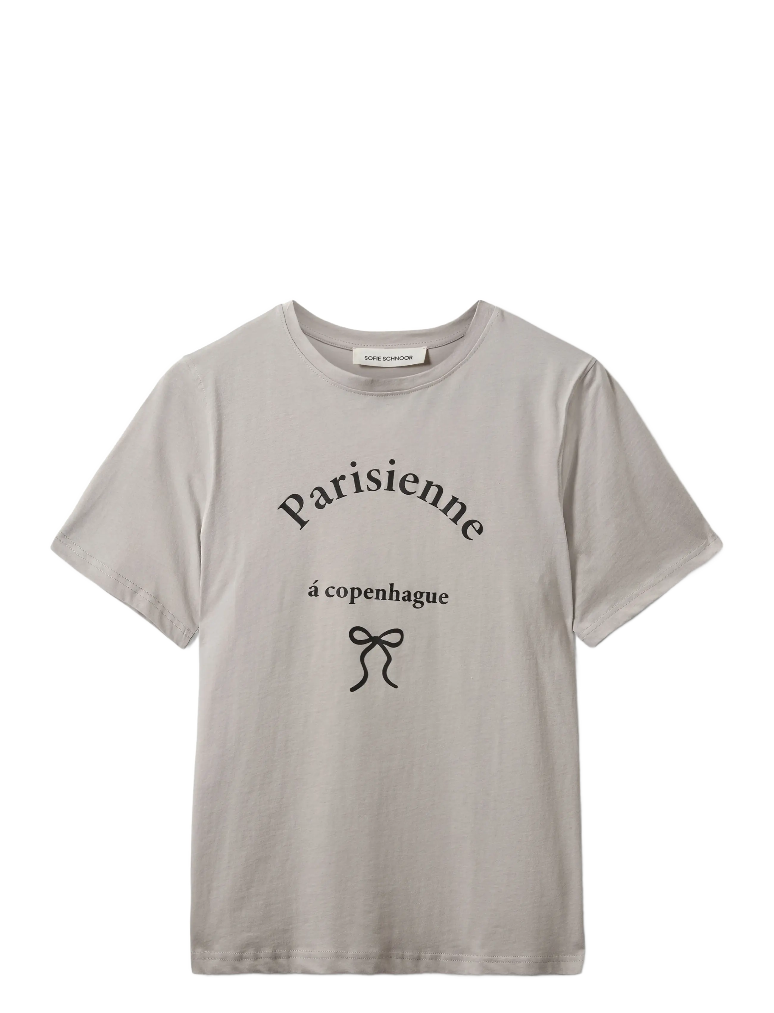 Sofie Schnoor ZENASW PRINTED T-SHIRT - Sofie Schnoor - DARK GREY / grey