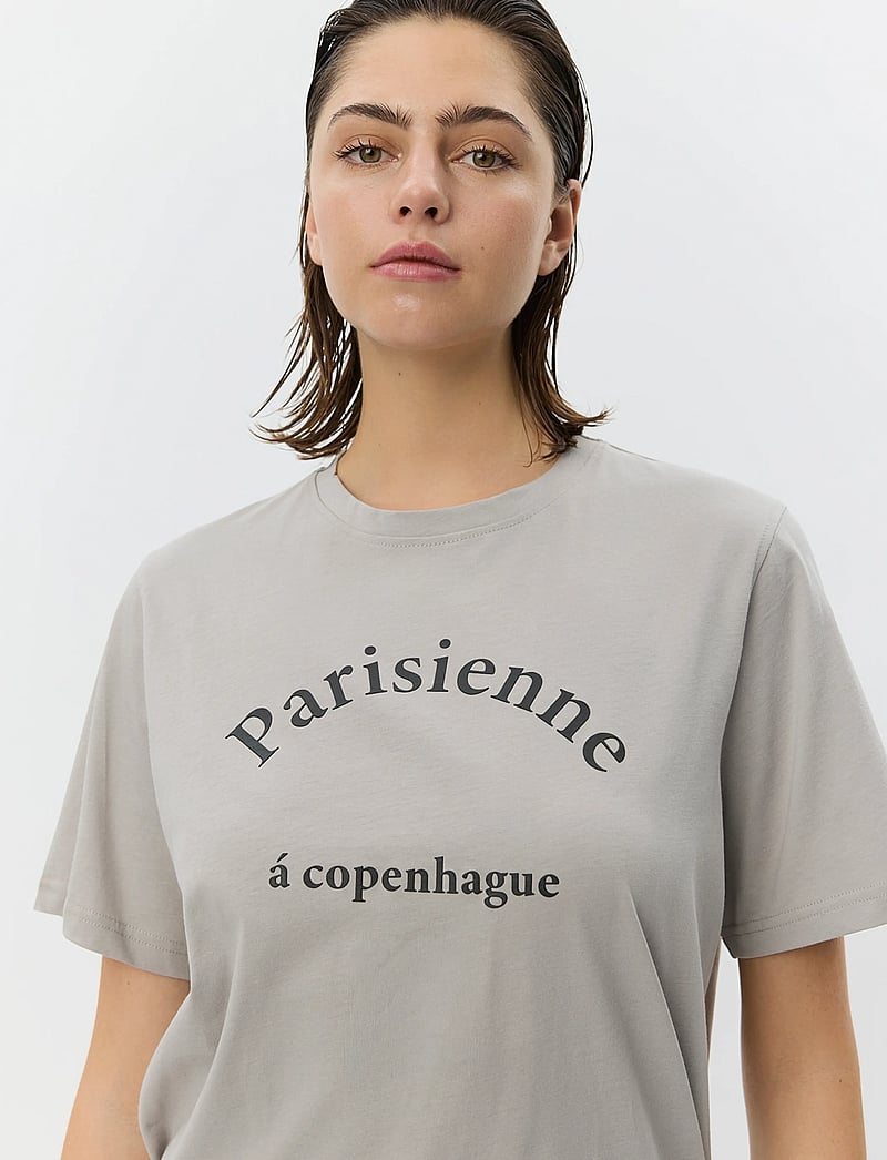 Sofie Schnoor - ZENASW PRINTED T-SHIRT - t-shirts - dark grey - 5