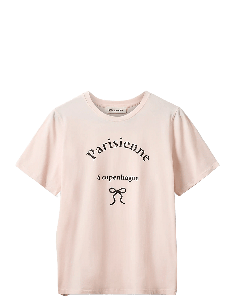 Sofie Schnoor - ZENASW PRINTED T-SHIRT - t-shirts - douce pink - 1