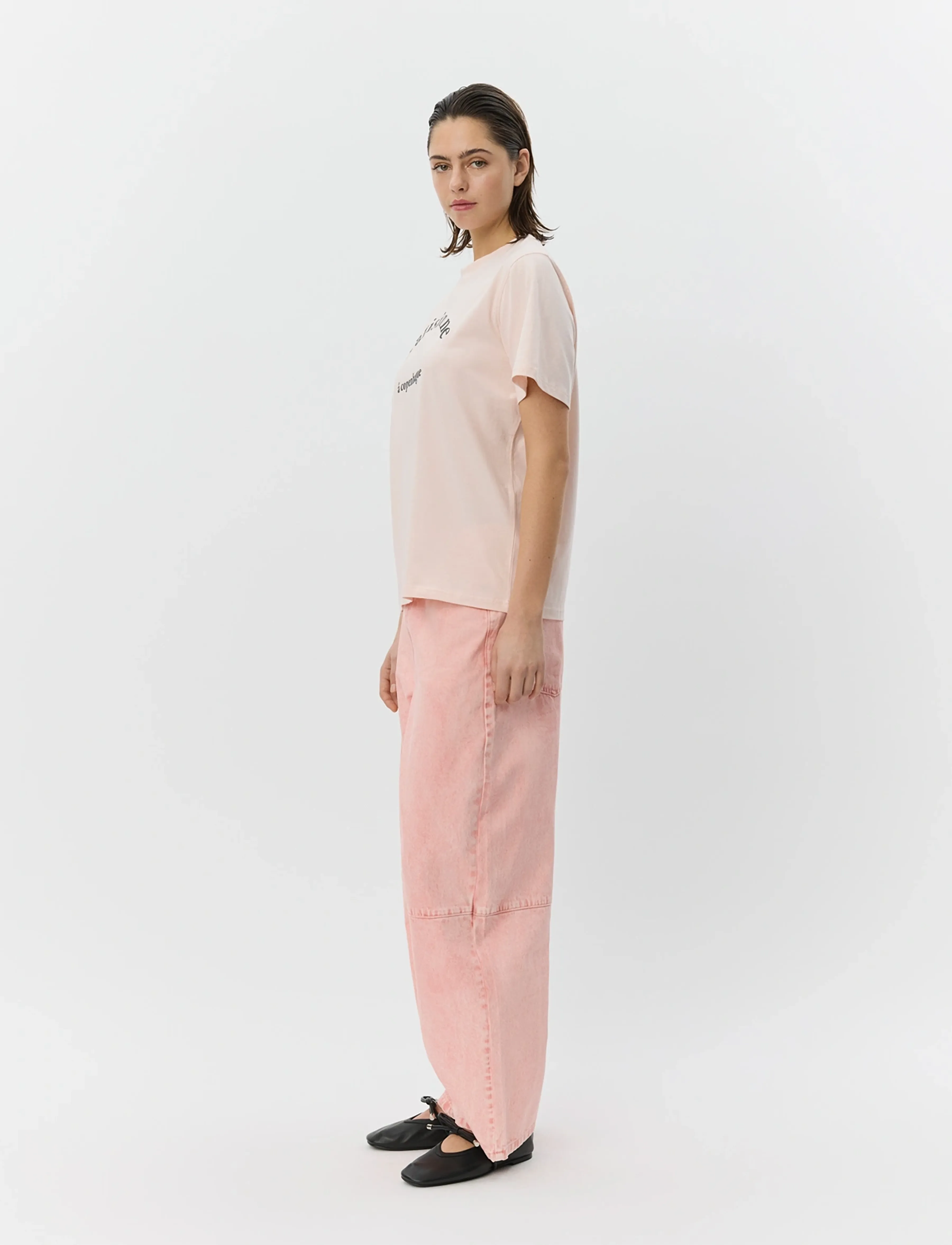 Sofie Schnoor - ZENASW PRINTED T-SHIRT - t-shirts - douce pink - 3