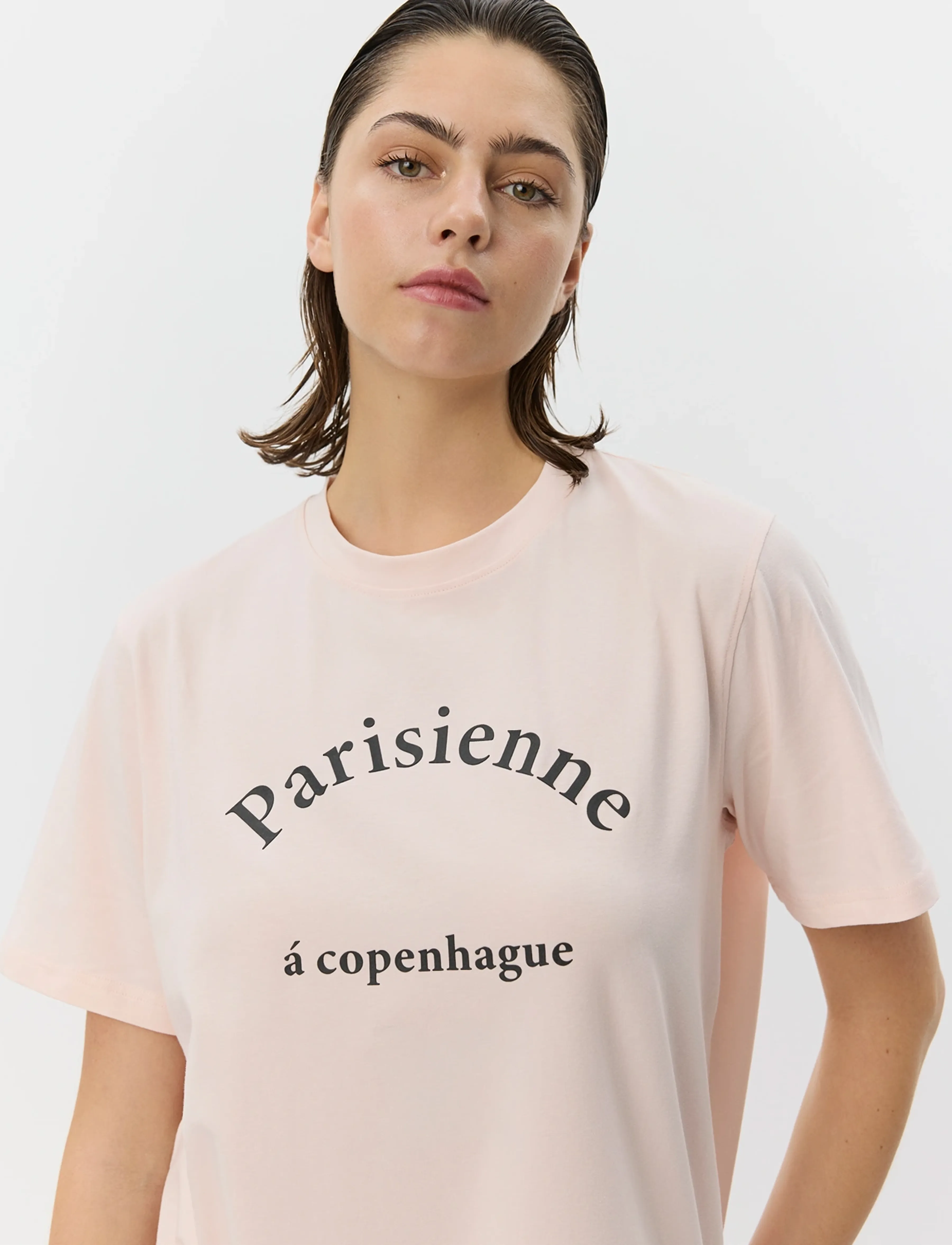 Sofie Schnoor - ZENASW PRINTED T-SHIRT - t-shirts - douce pink - 5