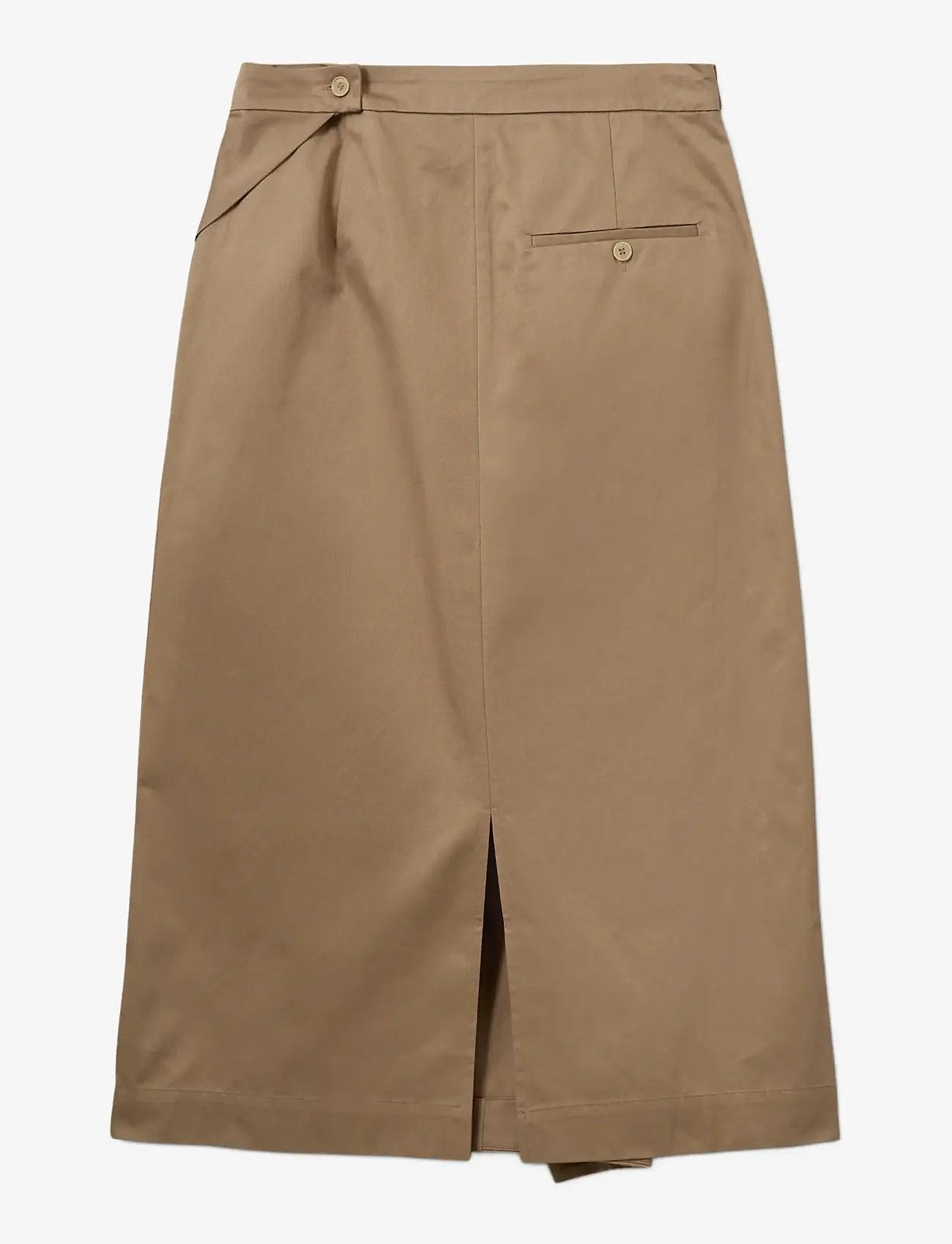 Sofie Schnoor - KATRINESW MIDI WRAP SKIRT - wickelröcke - camel - 2