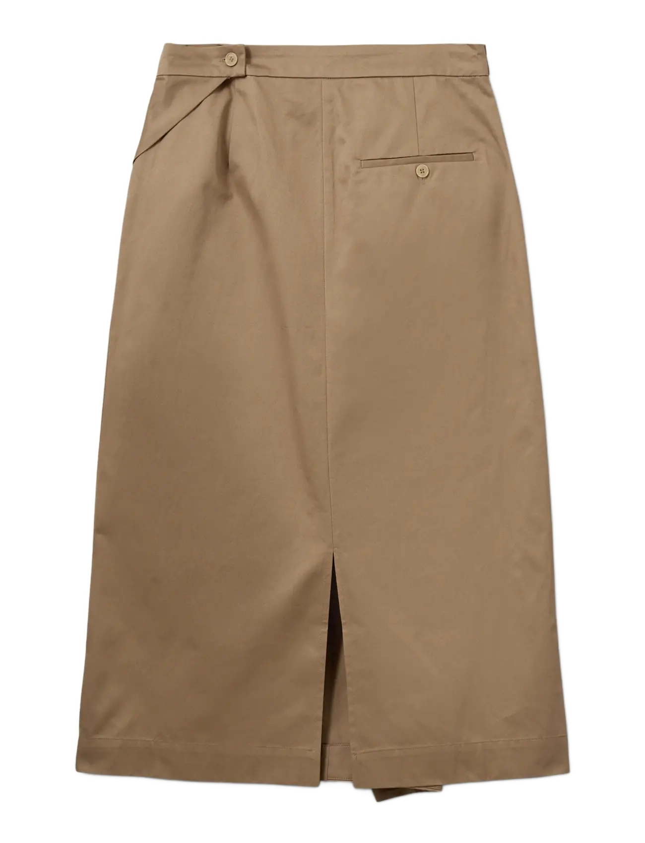 Sofie Schnoor - KATRINESW MIDI WRAP SKIRT - wickelröcke - camel - 2