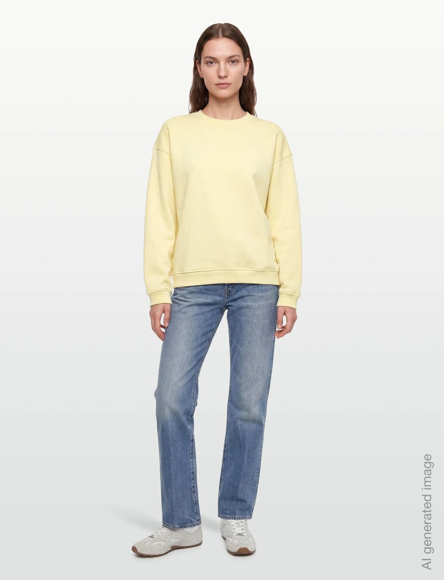 Sofie Schnoor - EMISW SWEATSHIRT - sweatshirts - butter yellow - 0