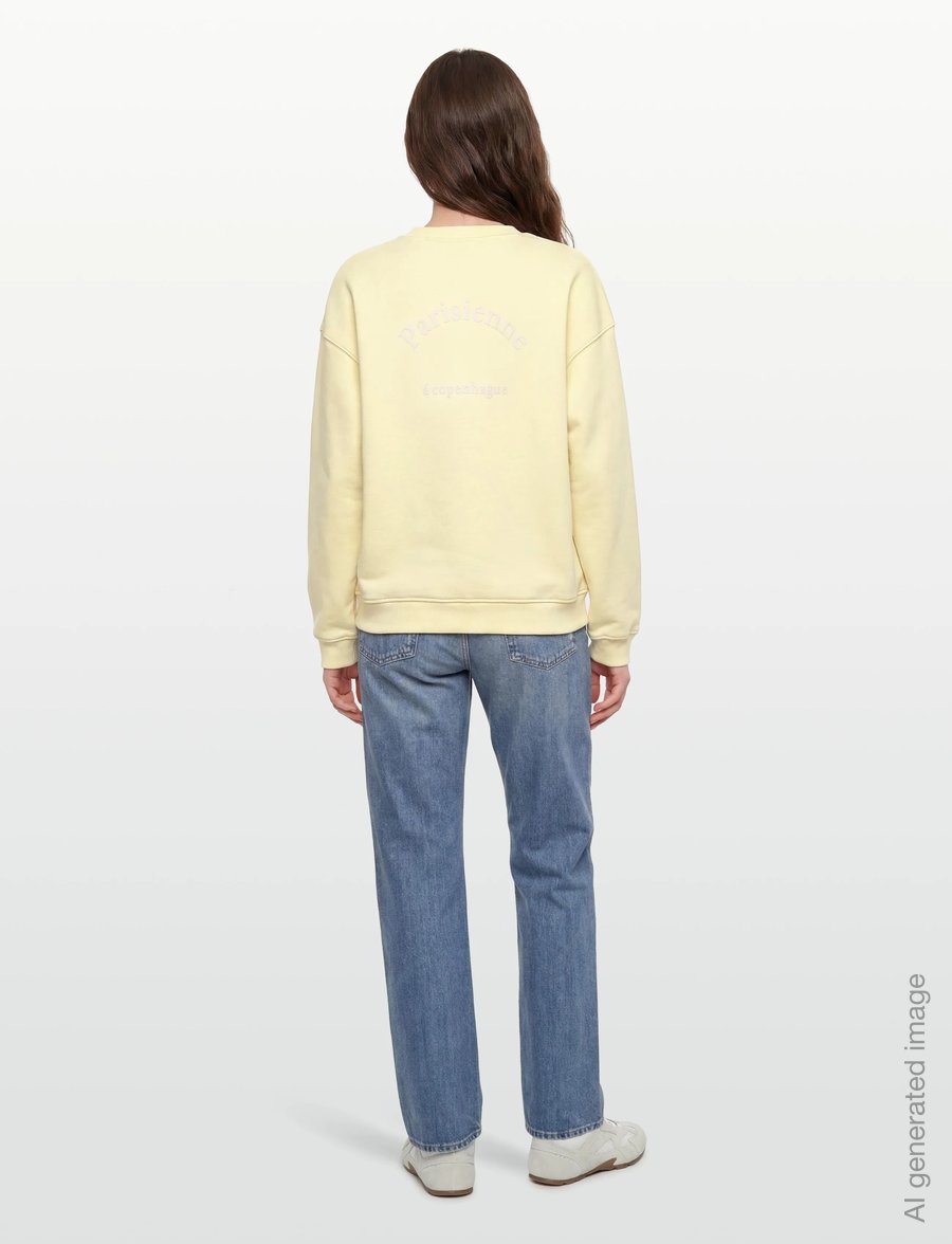 Sofie Schnoor - EMISW SWEATSHIRT - sweatshirts - butter yellow - 4