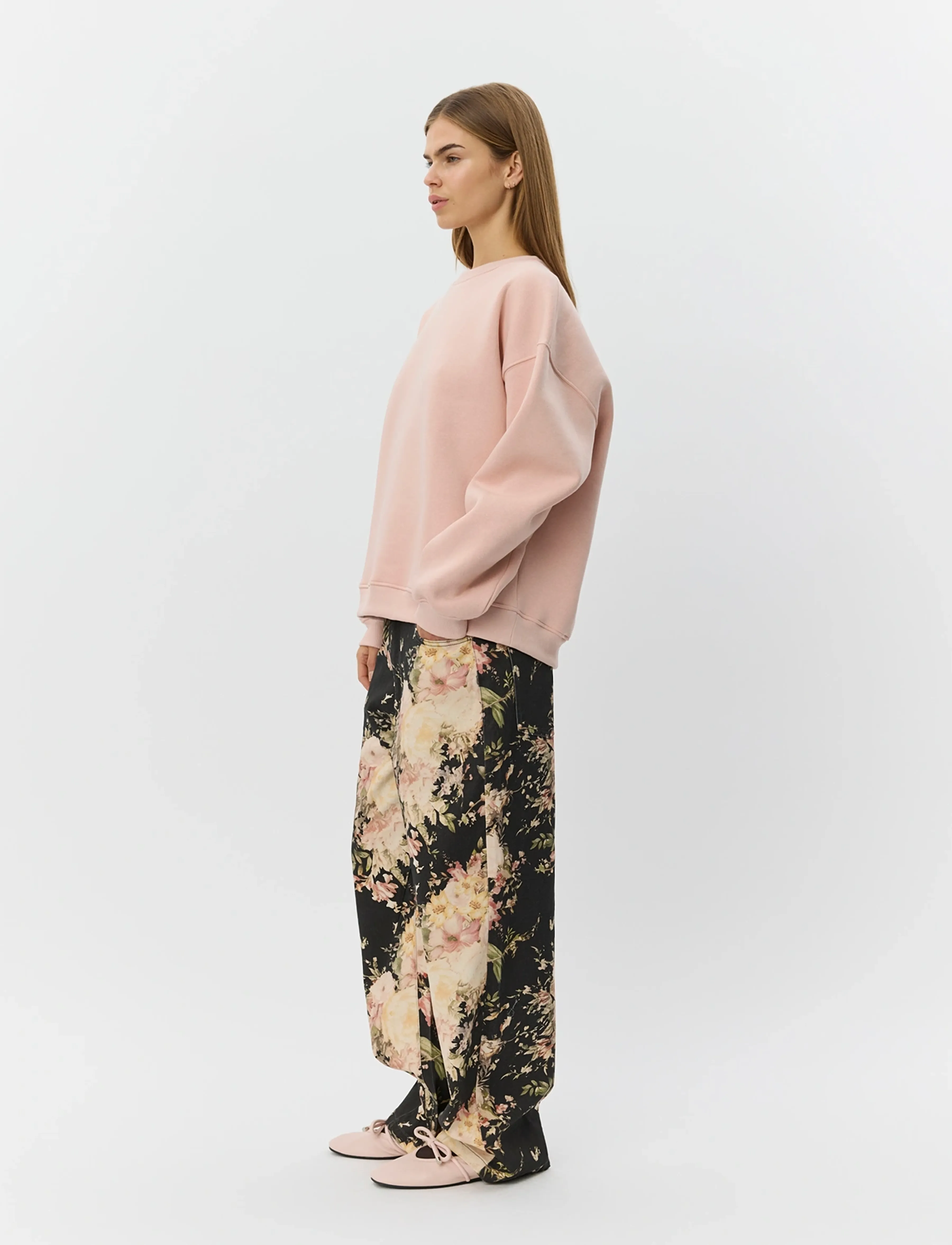 Sofie Schnoor - EMISW SWEATSHIRT - sweatshirts & huvtröjor - douce pink - 3