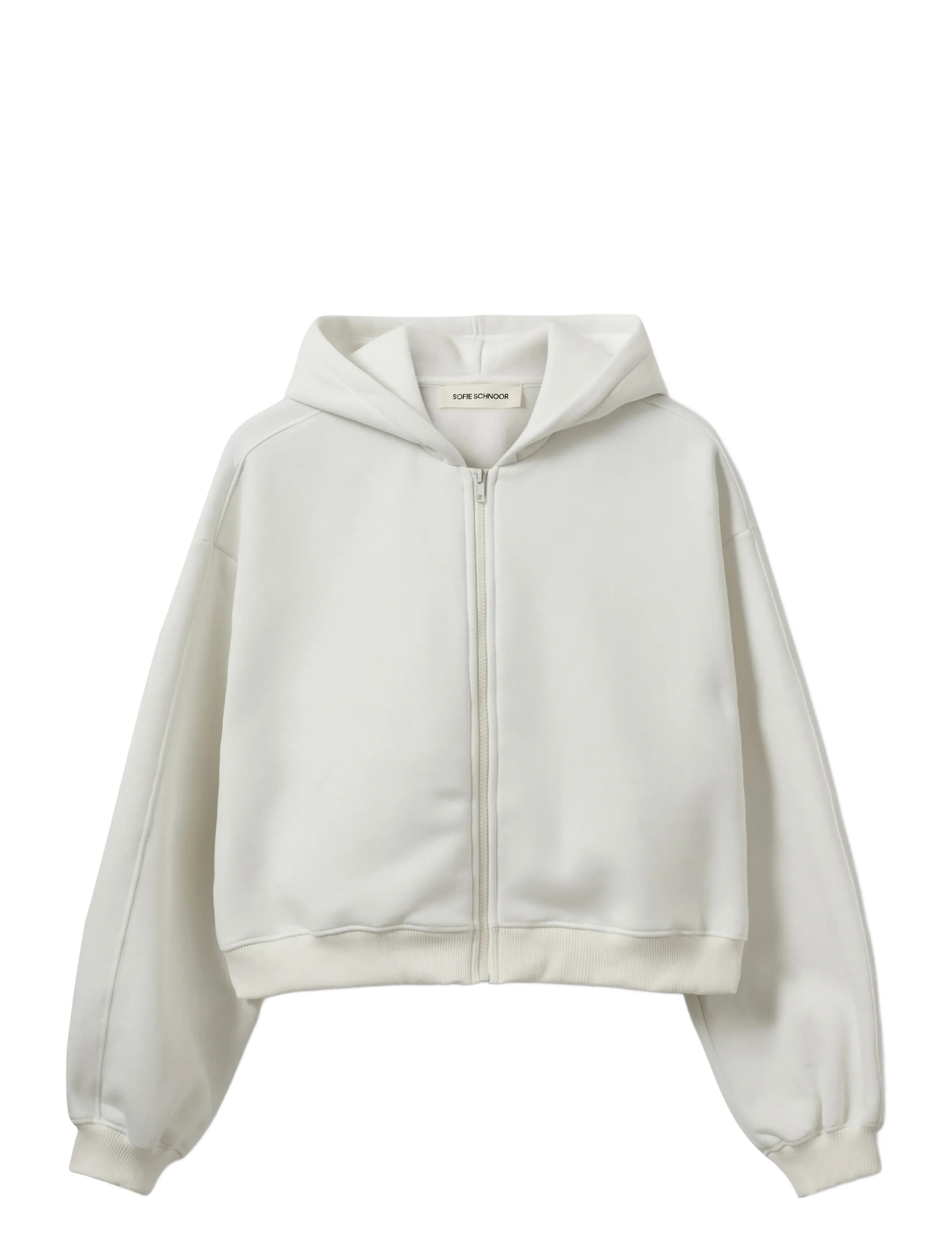 Sofie Schnoor ELISASW SWEATSHIRT - Kapuutsiga dressipluusid - OFF WHITE / white