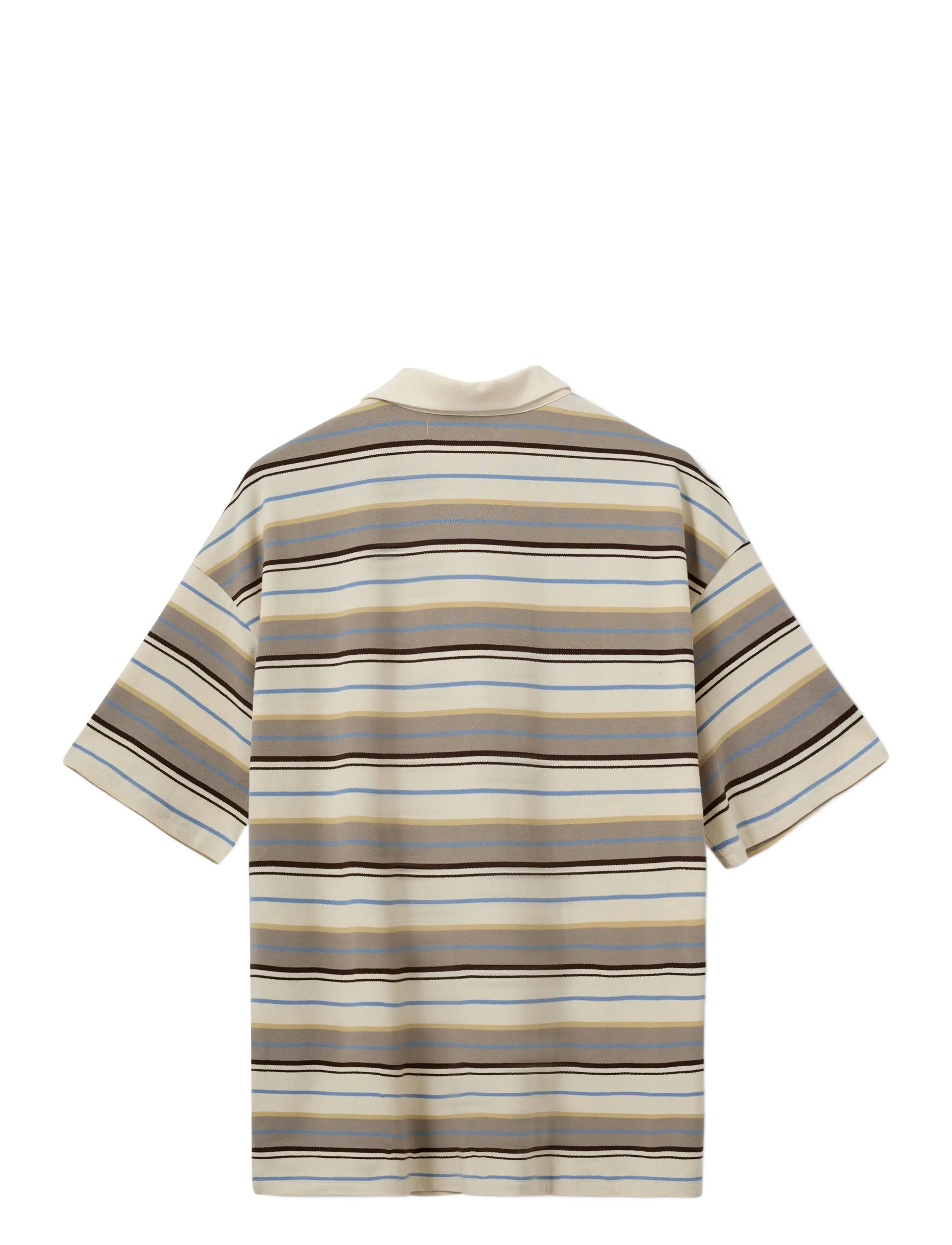 Sofie Schnoor - PILSW OVERSIZE STRIPED POLO SHIRT - t-shirts - off white striped - 2
