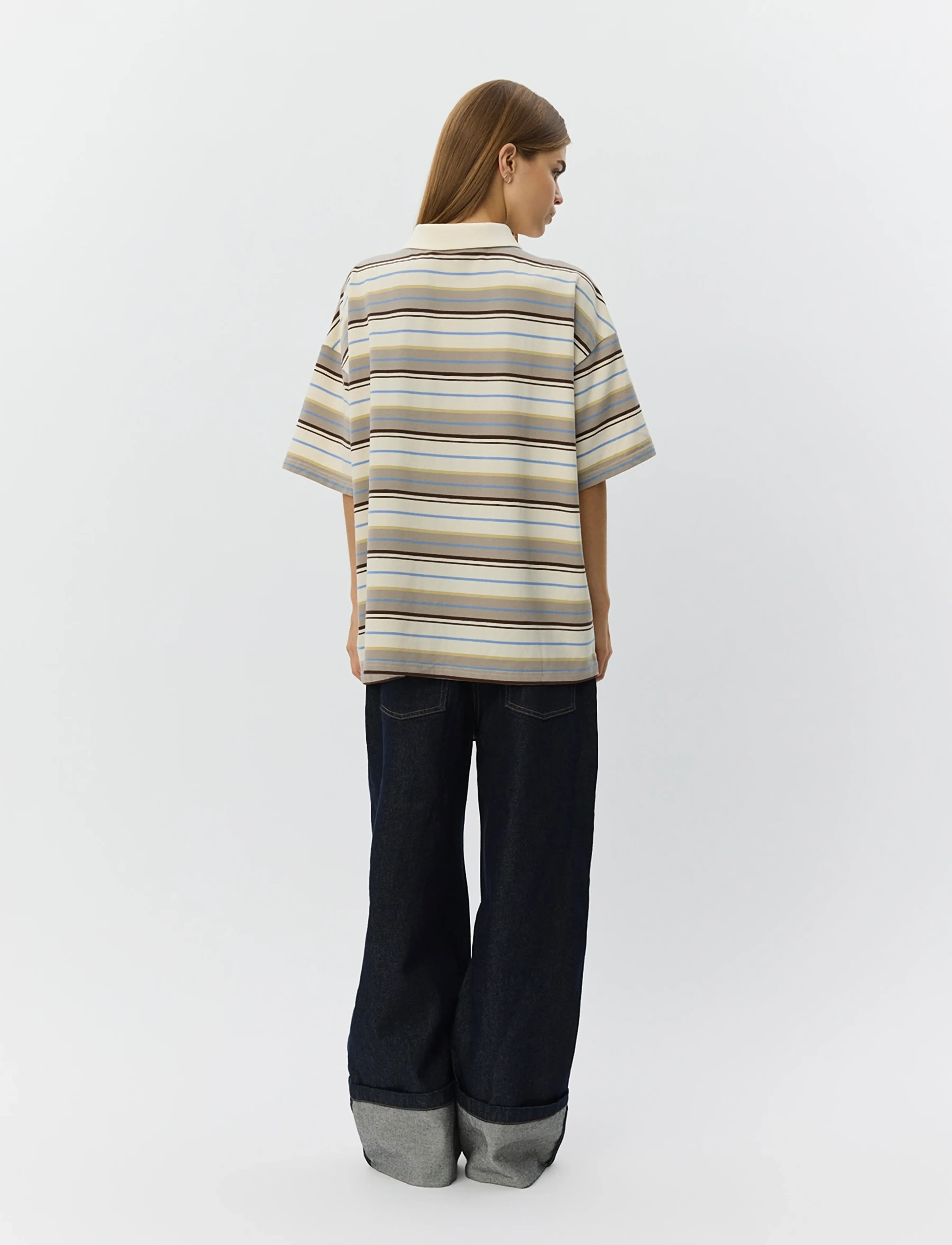 Sofie Schnoor Pilsw Oversize Striped Polo Shirt skjortor & blusar dam – bild 3