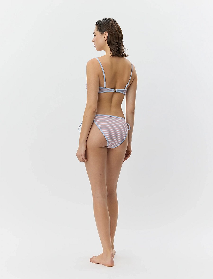 Sofie Schnoor - GABBYSW OPEN BANDEAU BIKINI - bikini sæt - rose striped - 5