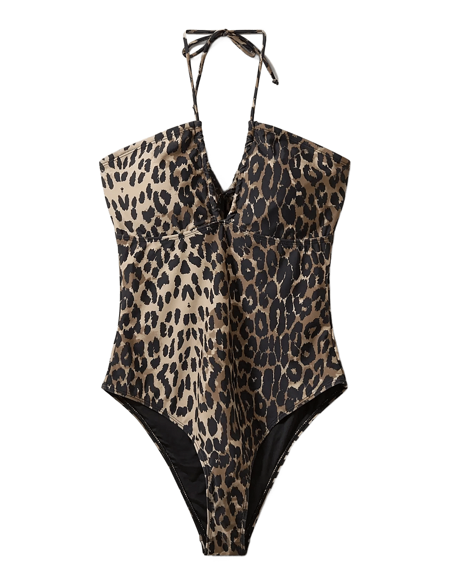 Sofie Schnoor - CHELLESW SWIMSUIT - badedragter - light brown leopard - 1