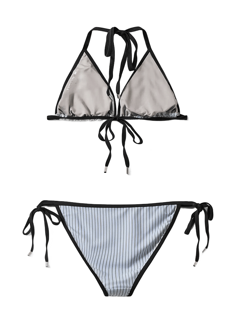 Sofie Schnoor - SIKKYSW TRIANGLE BIKINI - bikinisets - light blue striped - 2